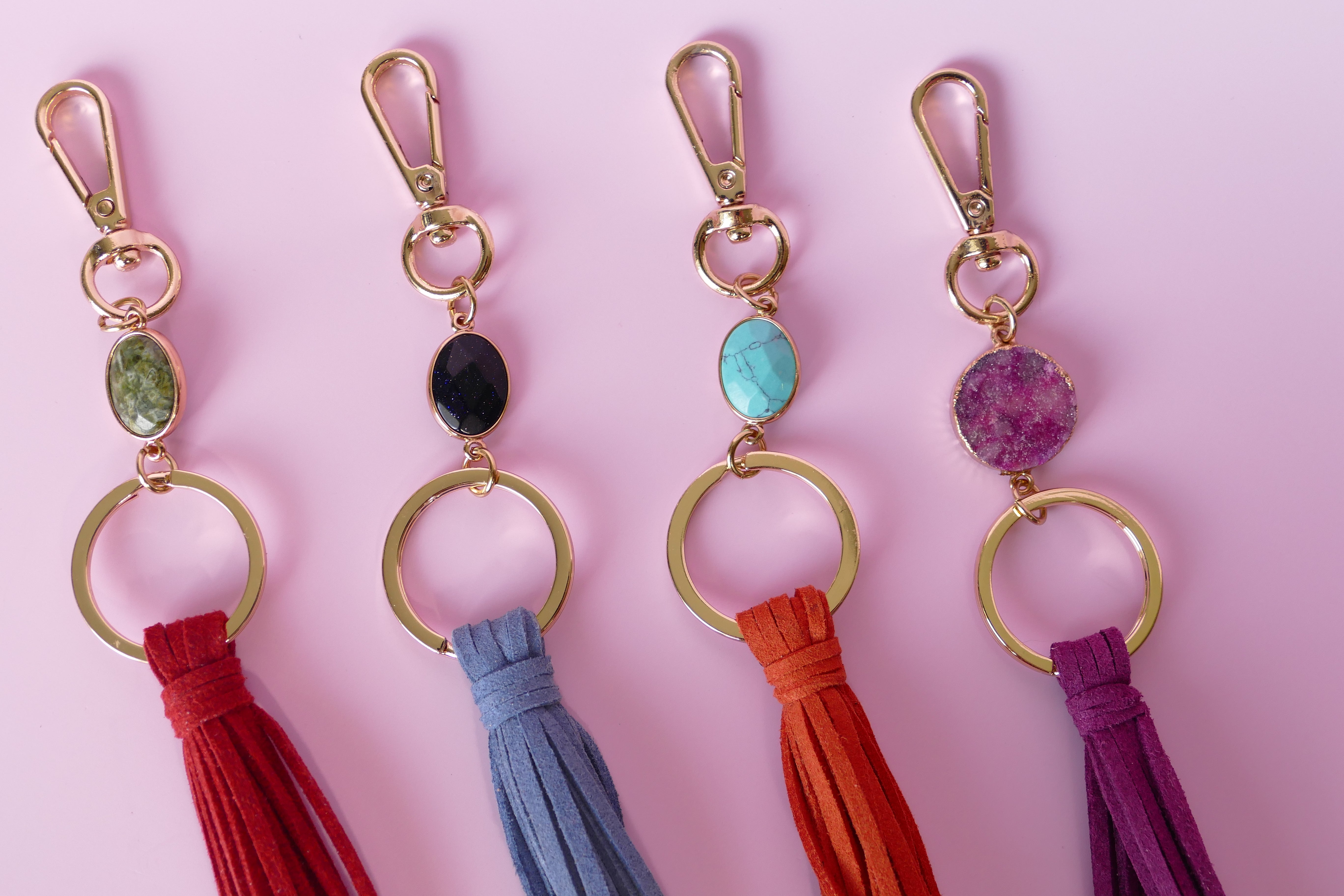 Colorful keychains