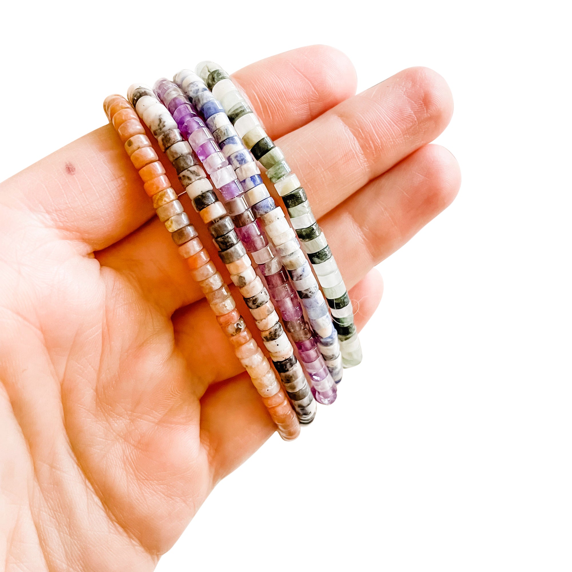 Heishi Bead Diffusing Bracelets Handcrafted, Durable, HighQuality