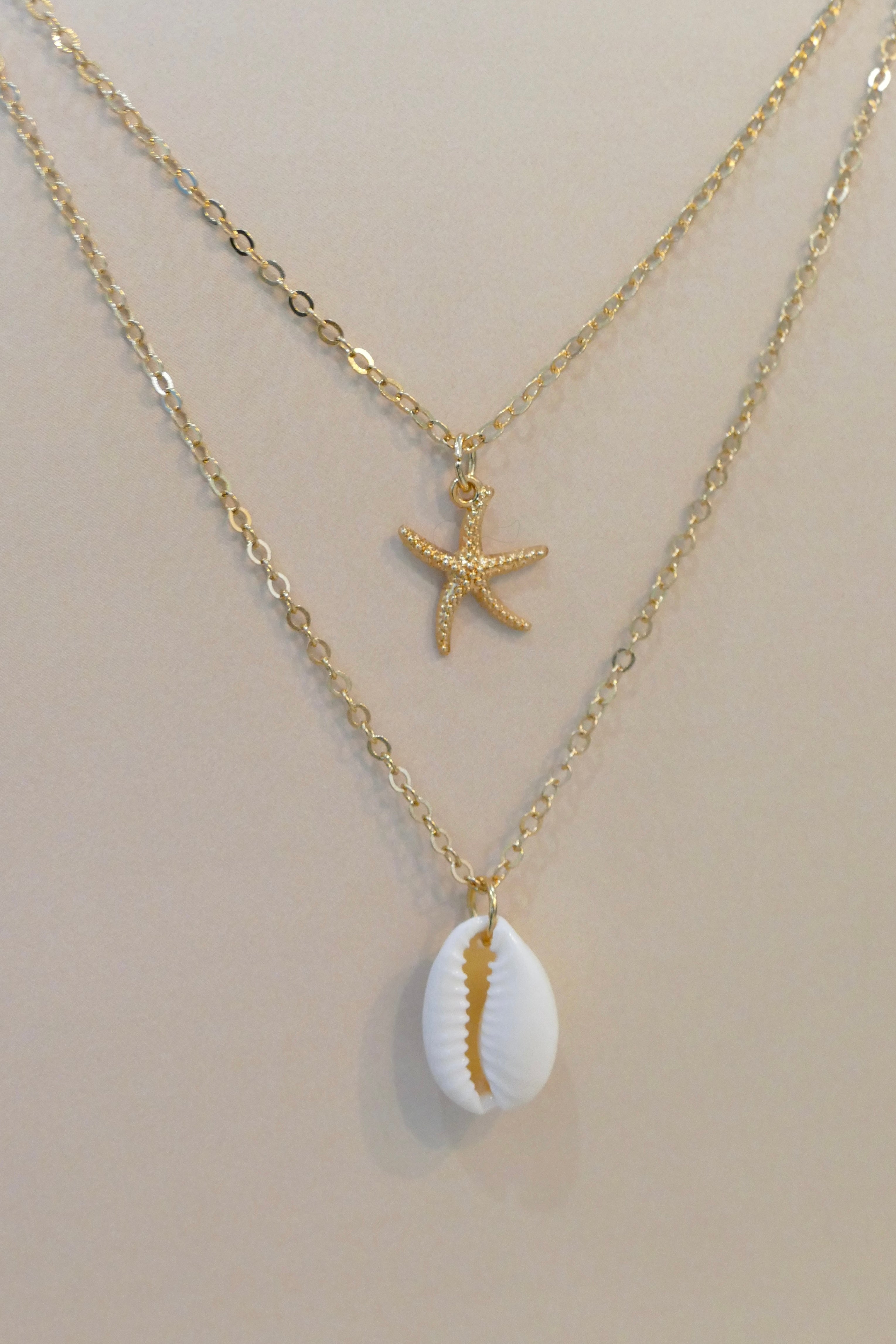 Summer Ocean’s Starfish Diffusing Necklace