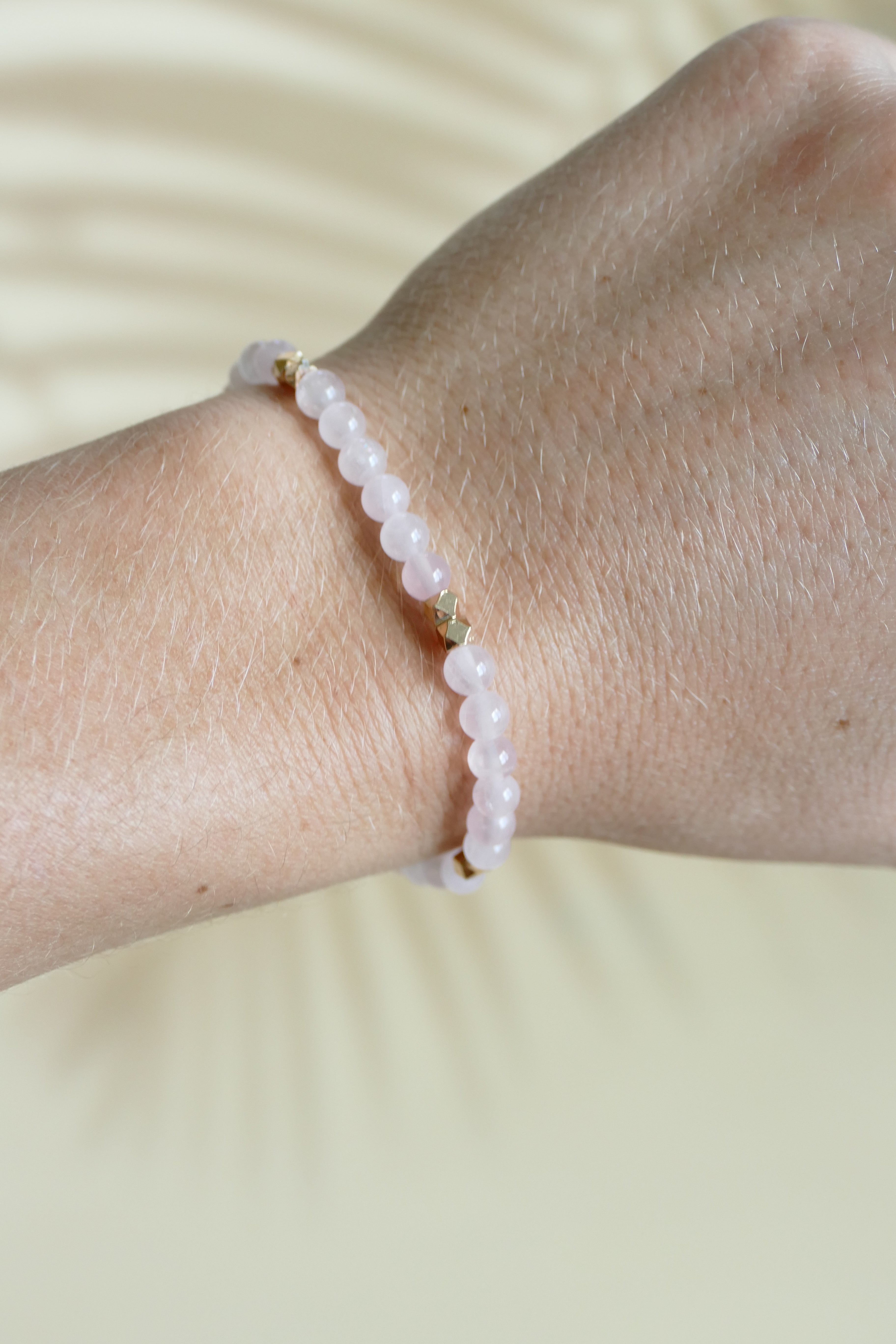 Rose quartz bracelet