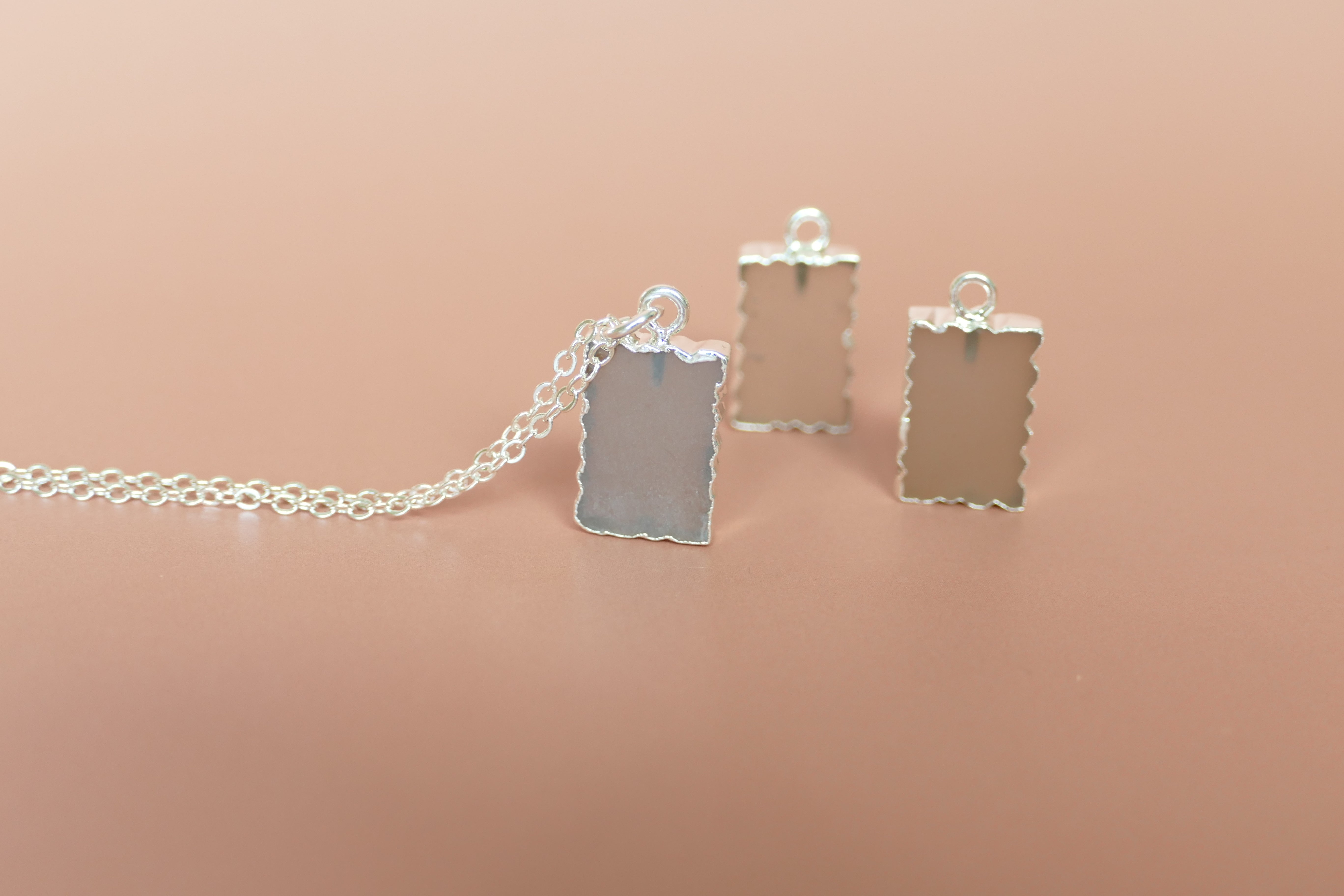 Crystal Charm Chocolate Moonstone Diffusing Necklace - Put on Love Designs