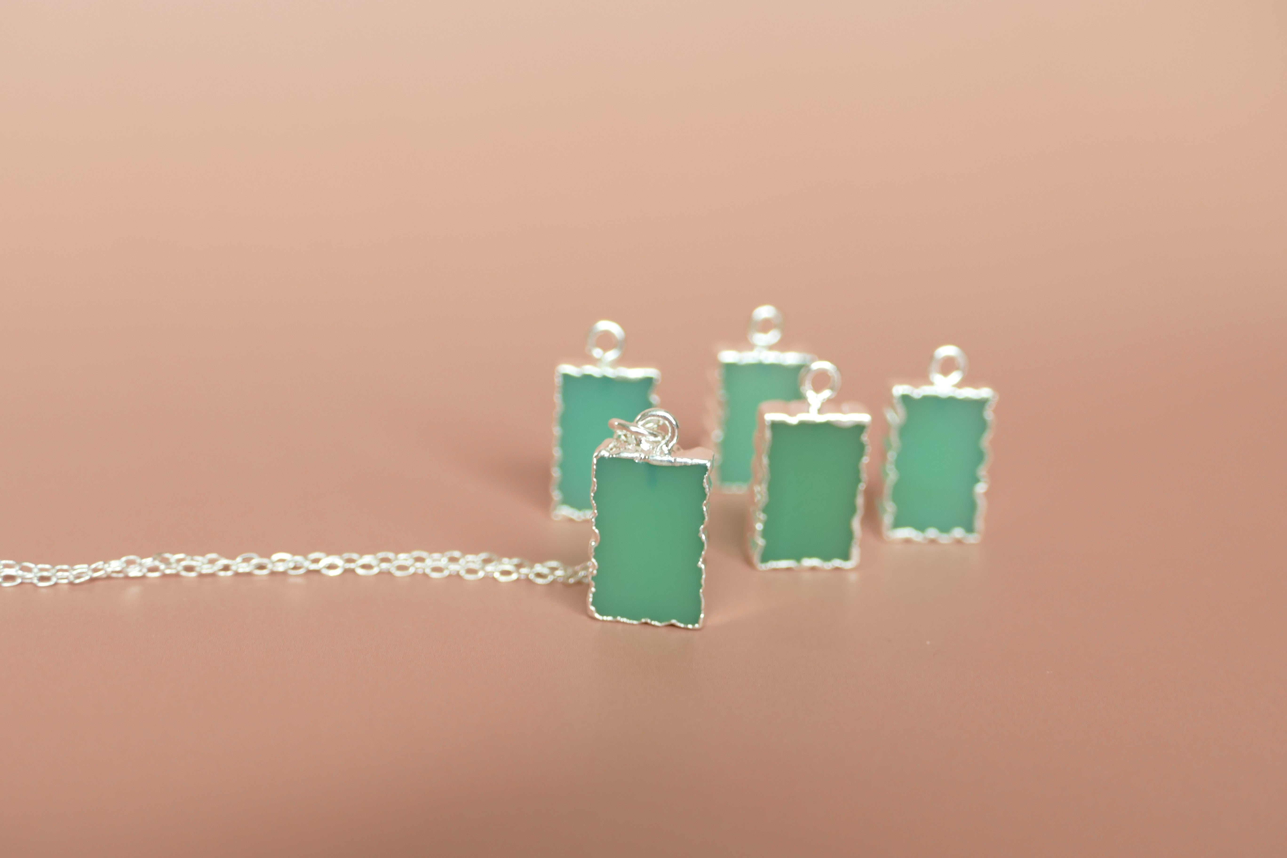 Chrystal Charm Chrysoprase Diffusing Necklace - Put on Love Designs