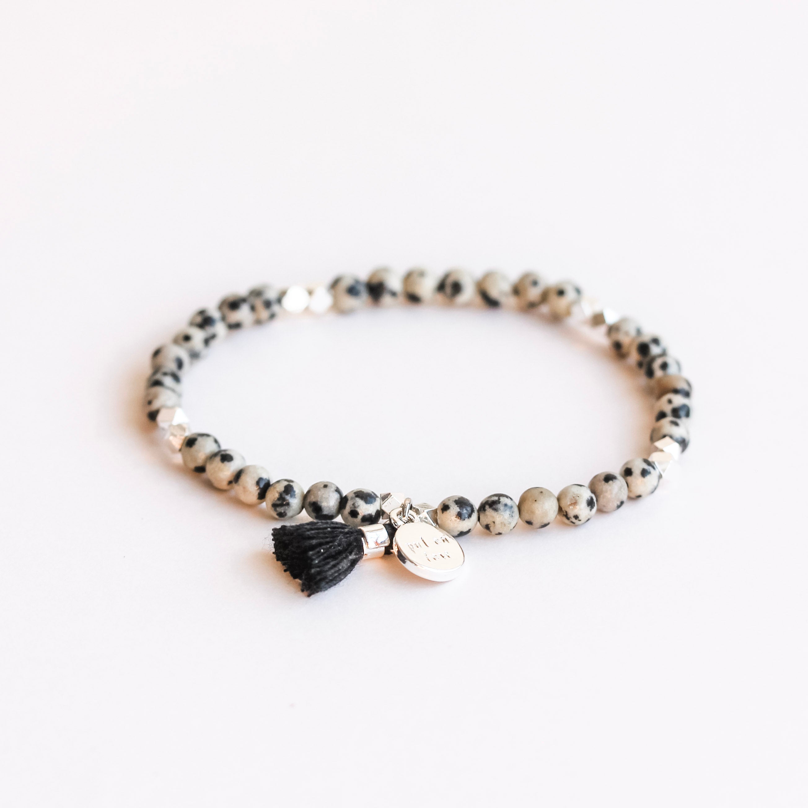 Dalmatian Jasper Diffusing Bracelet - Put on Love Designs