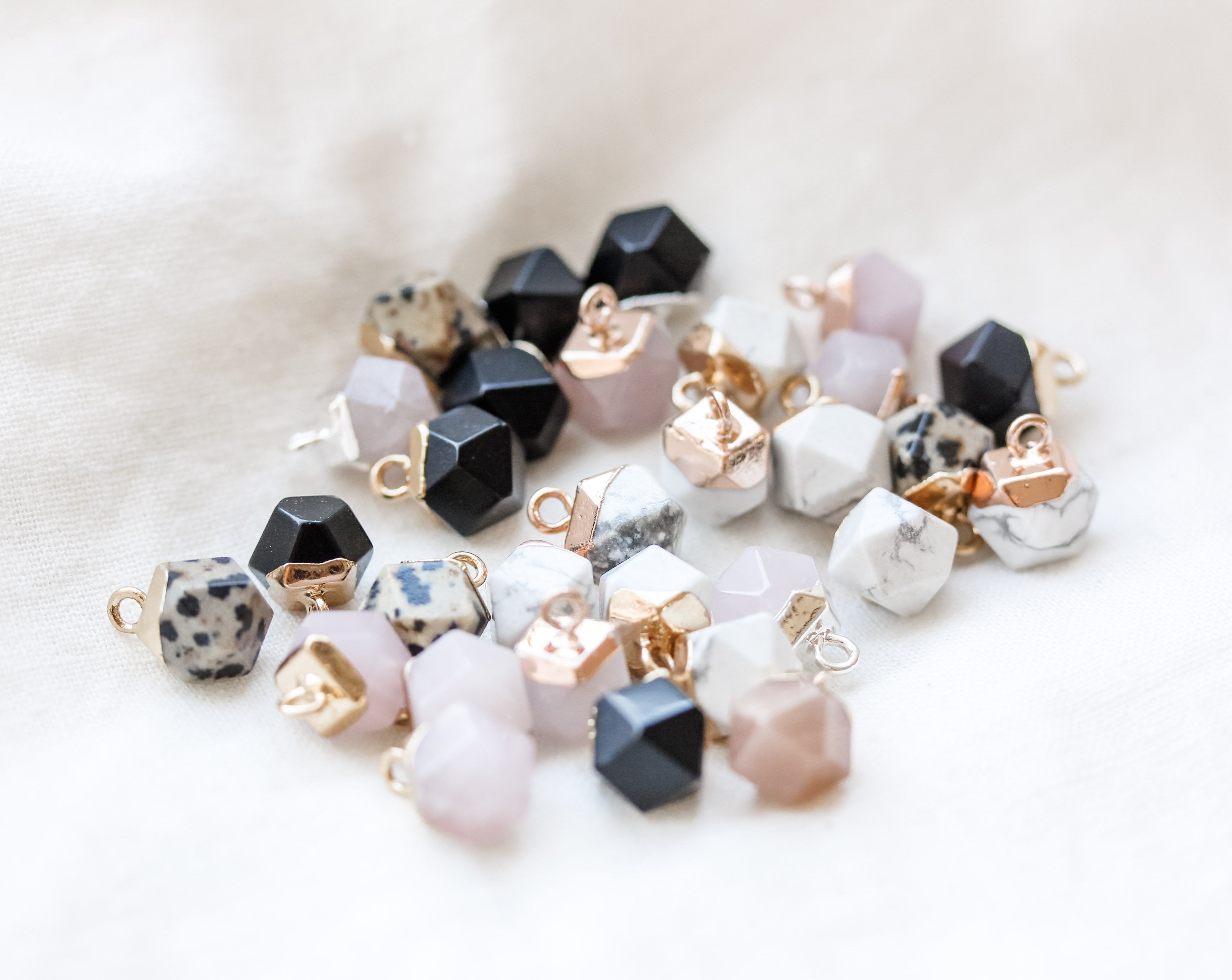 Dalmatian Jasper Stone Diffusing Necklace - Put on Love Designs