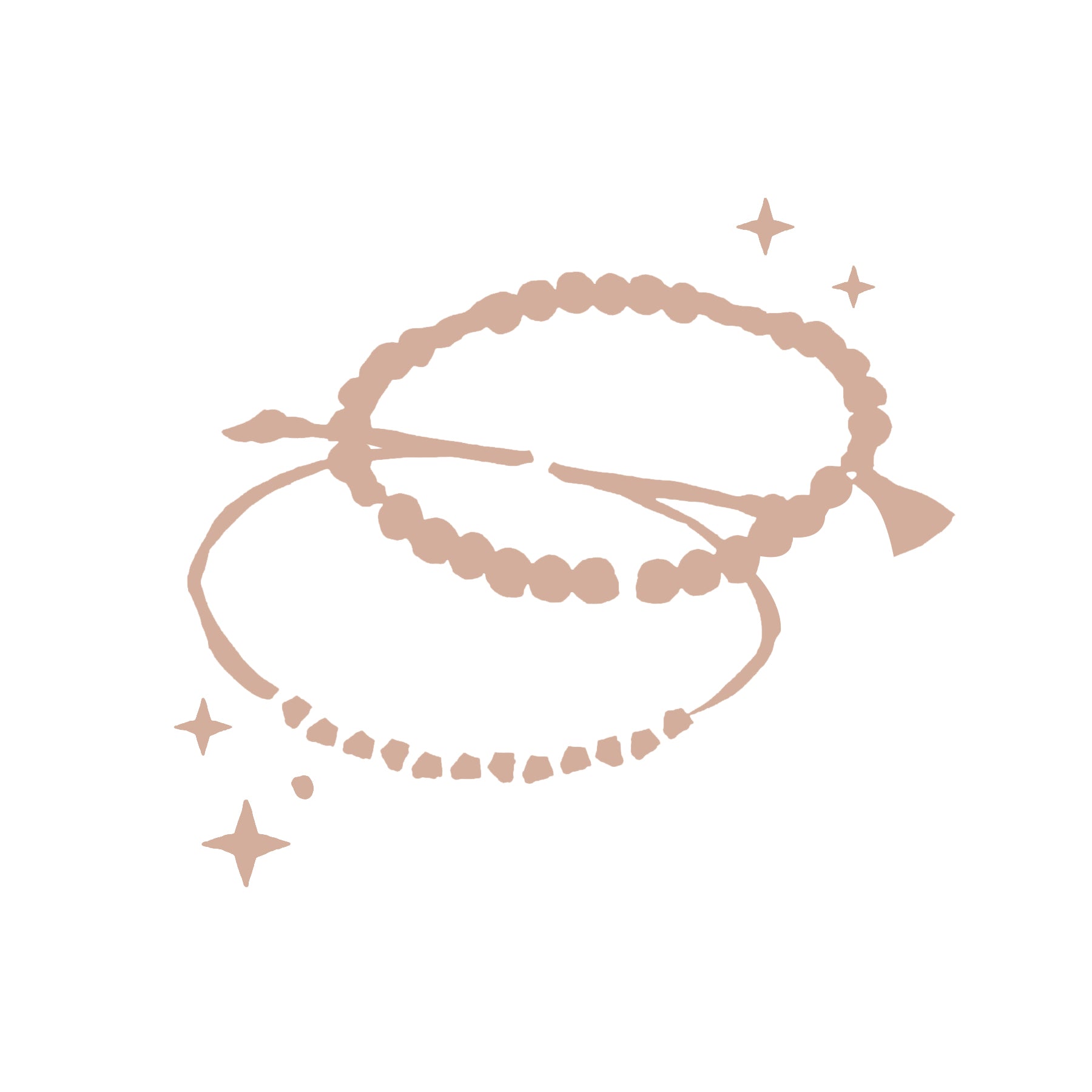 Crystal Bead Diffusing Gold Bracelet - Put on Love Designs