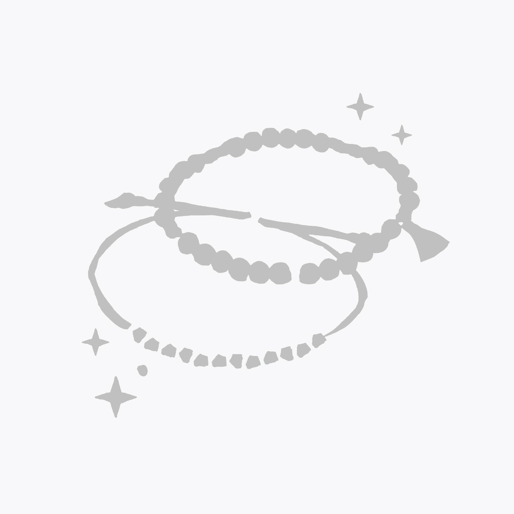 Crystal Bead Silver Bracelet - Put on Love Designs