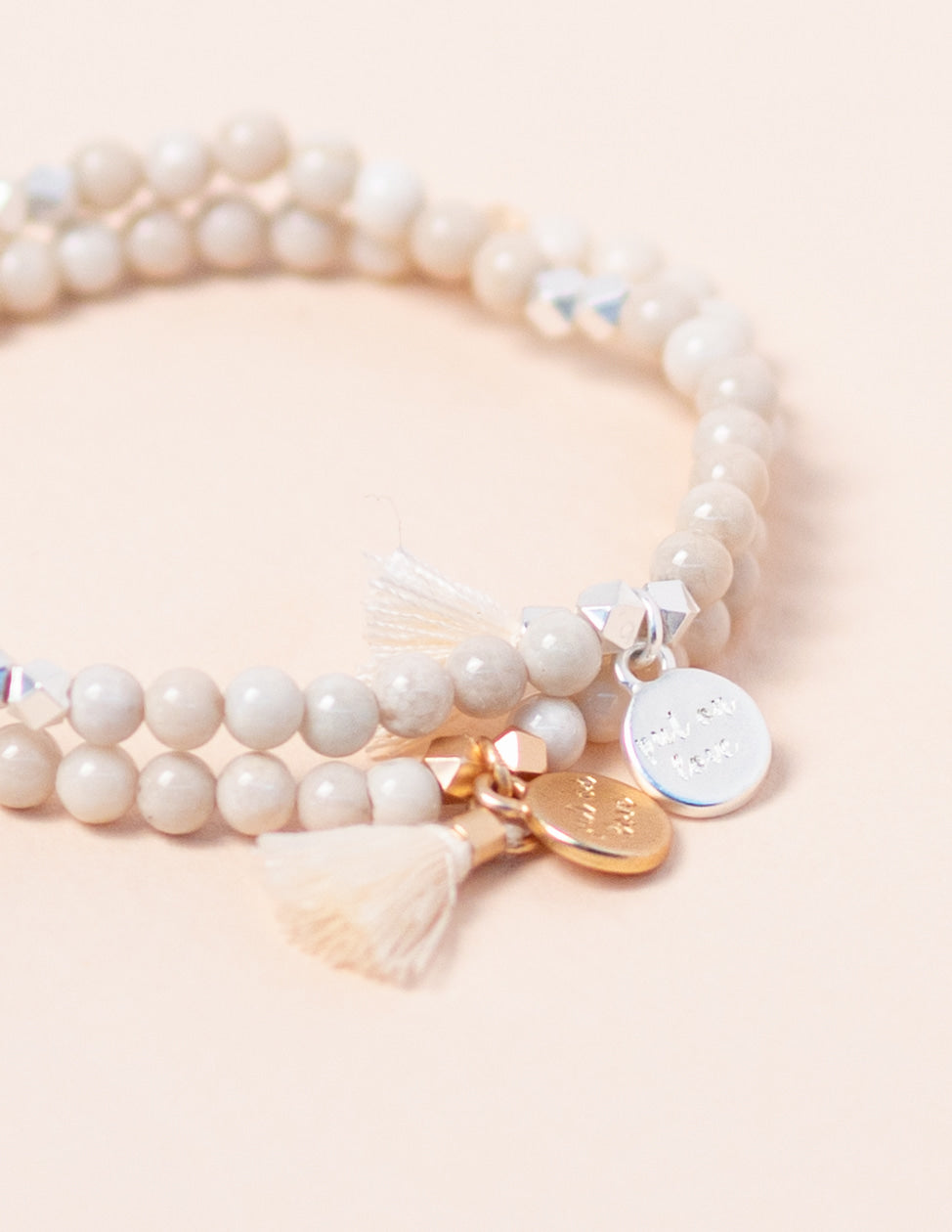 Fossil Jasper Bead Diffusing Bracelet - Put on Love Designs