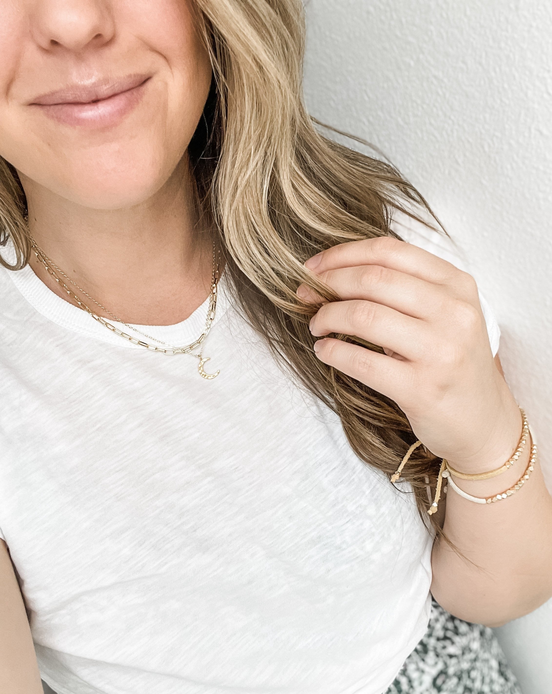 Crescent Moon Diffuser Necklace - Put on Love Designs