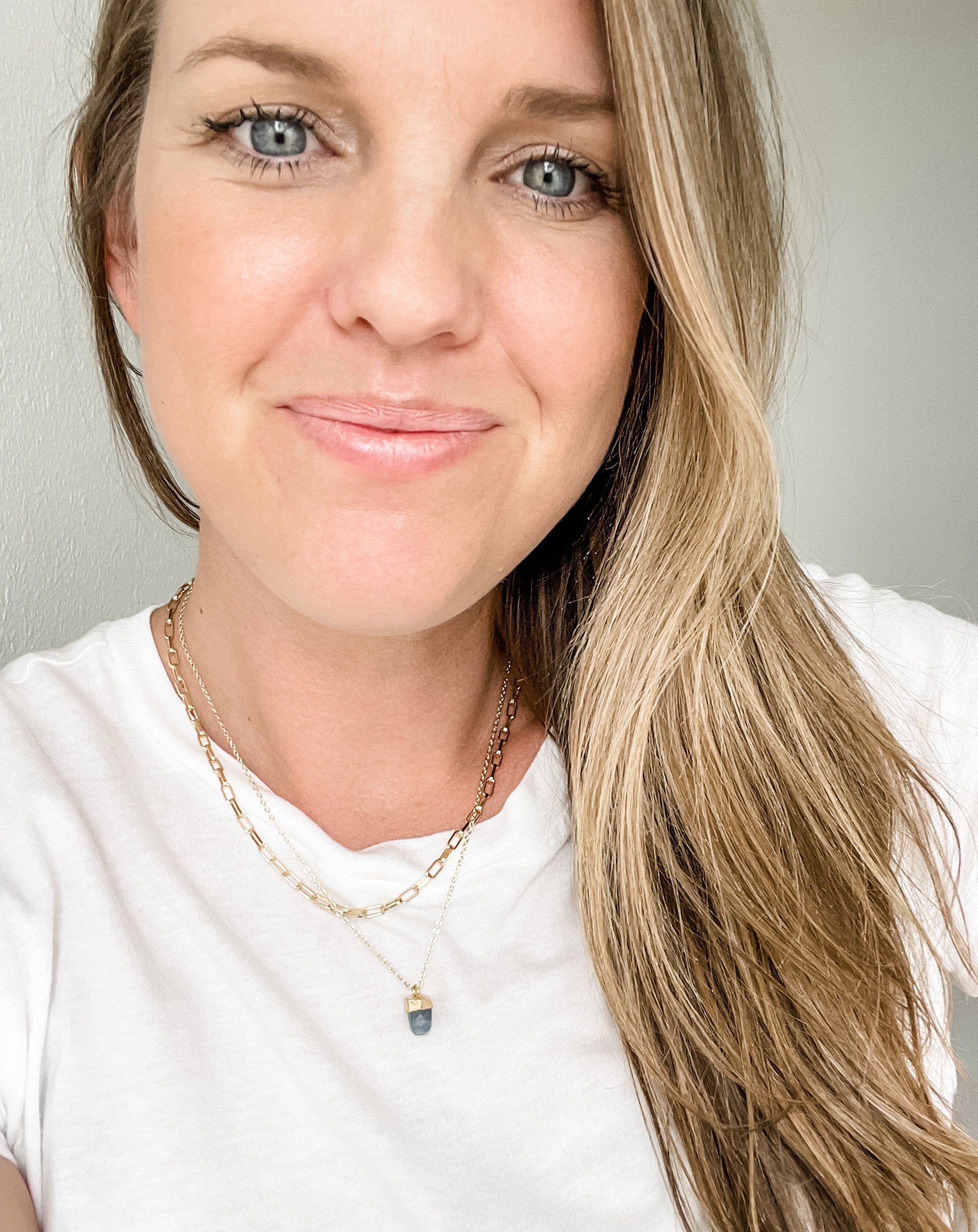 Raw Sapphire Blue Stone Necklace | Essential Oil Diffuser Necklace Natural Sapphire Crystal - Put on Love Designs