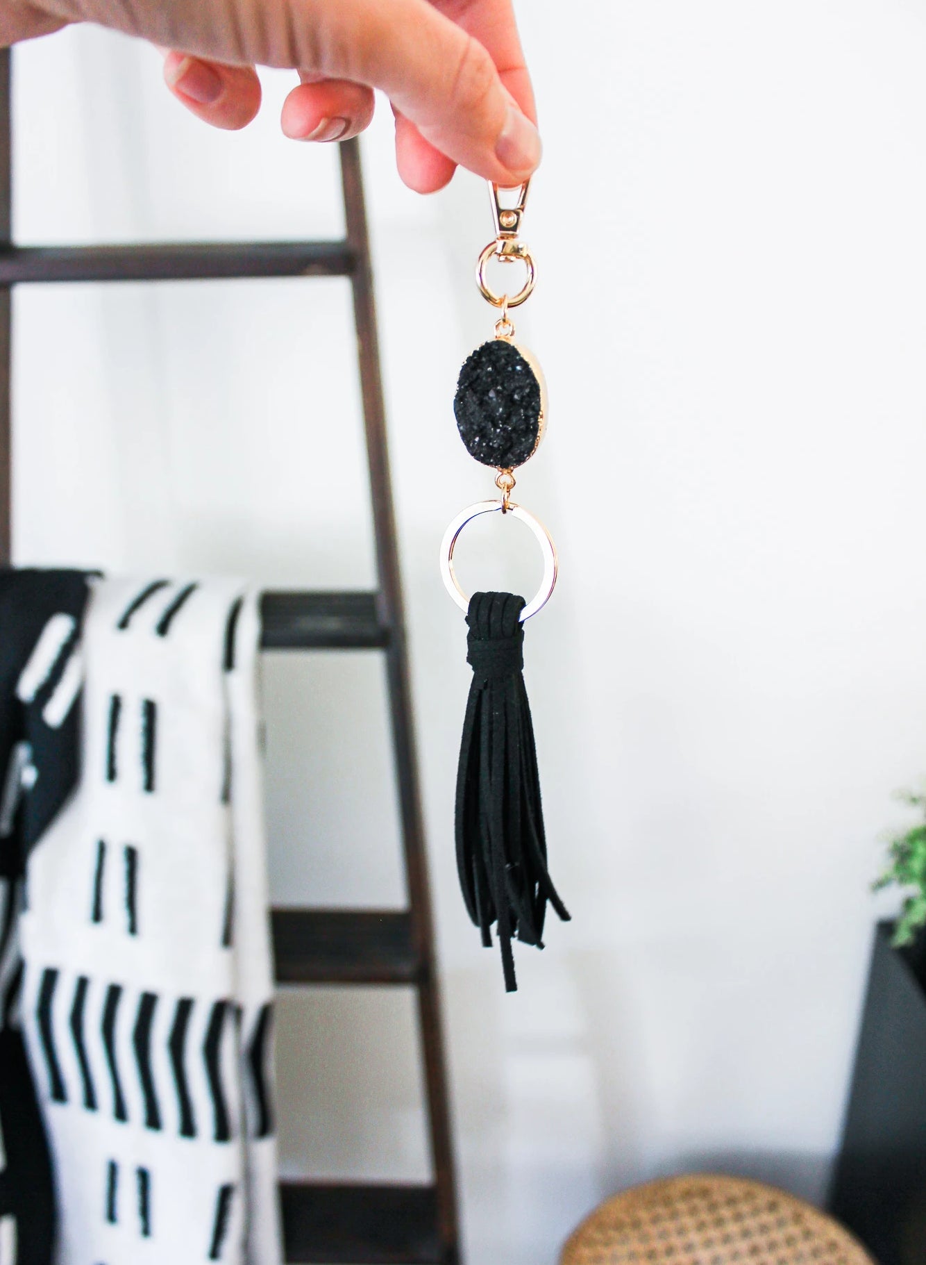 Gemstone Keychain Diffuser POS - Put on Love Designs