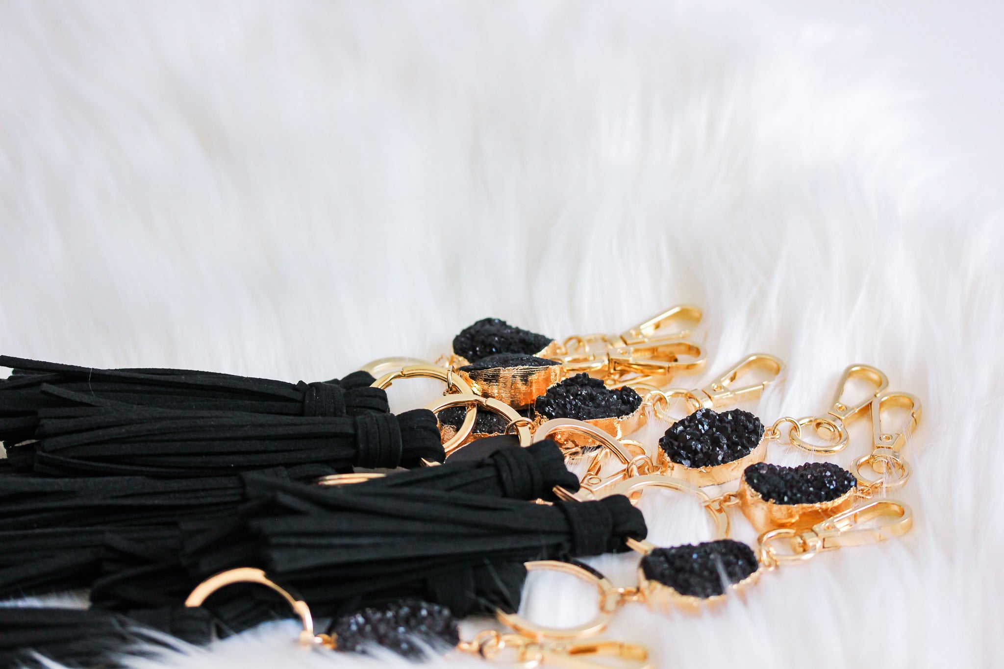 Gemstone Keychain Diffuser POS - Put on Love Designs