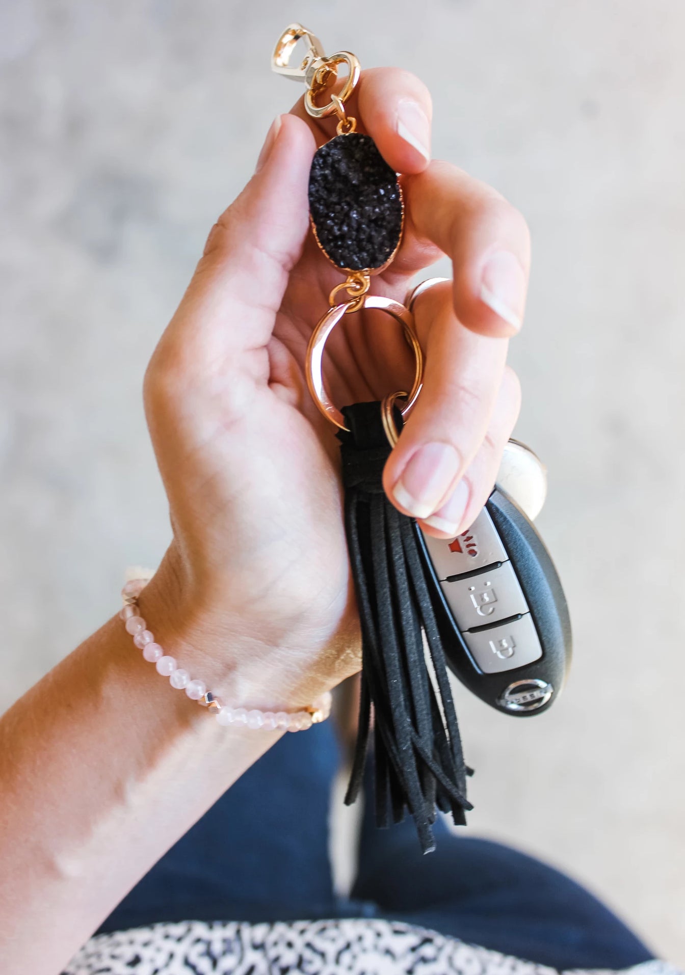 Gemstone Keychain Diffuser POS - Put on Love Designs