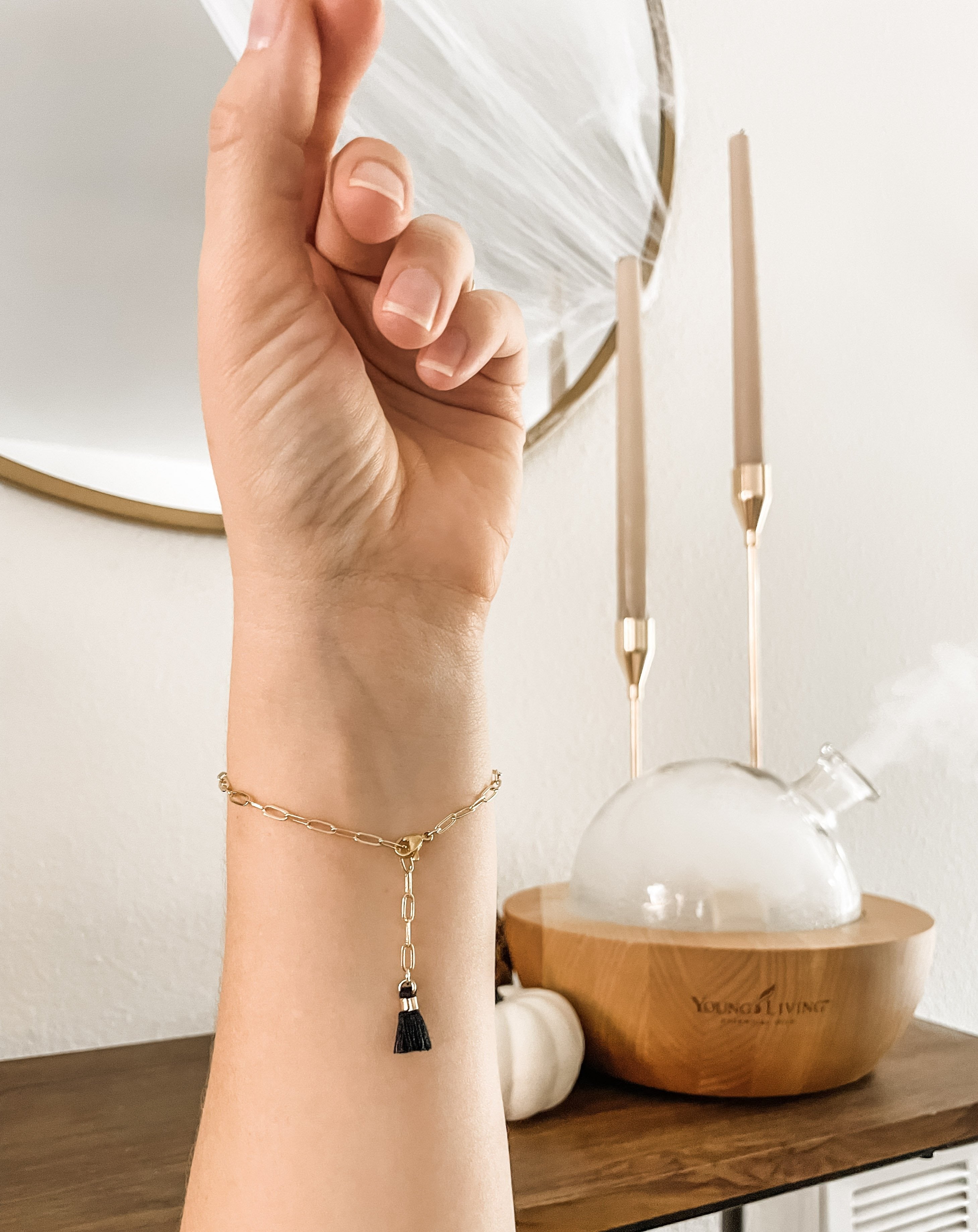 Link Chain Diffuser Bracelet - Put on Love Designs