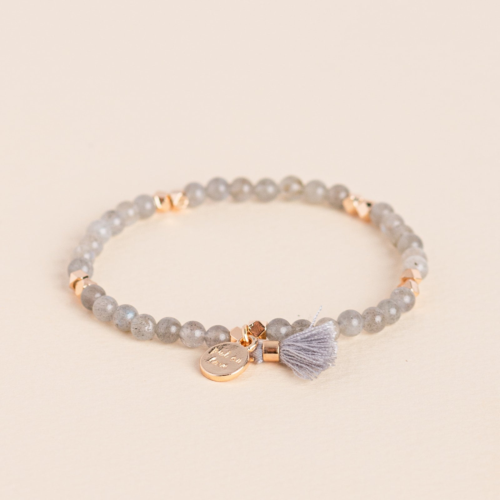 Labradorite Crystal Diffusing Bracelet - Put on Love Designs