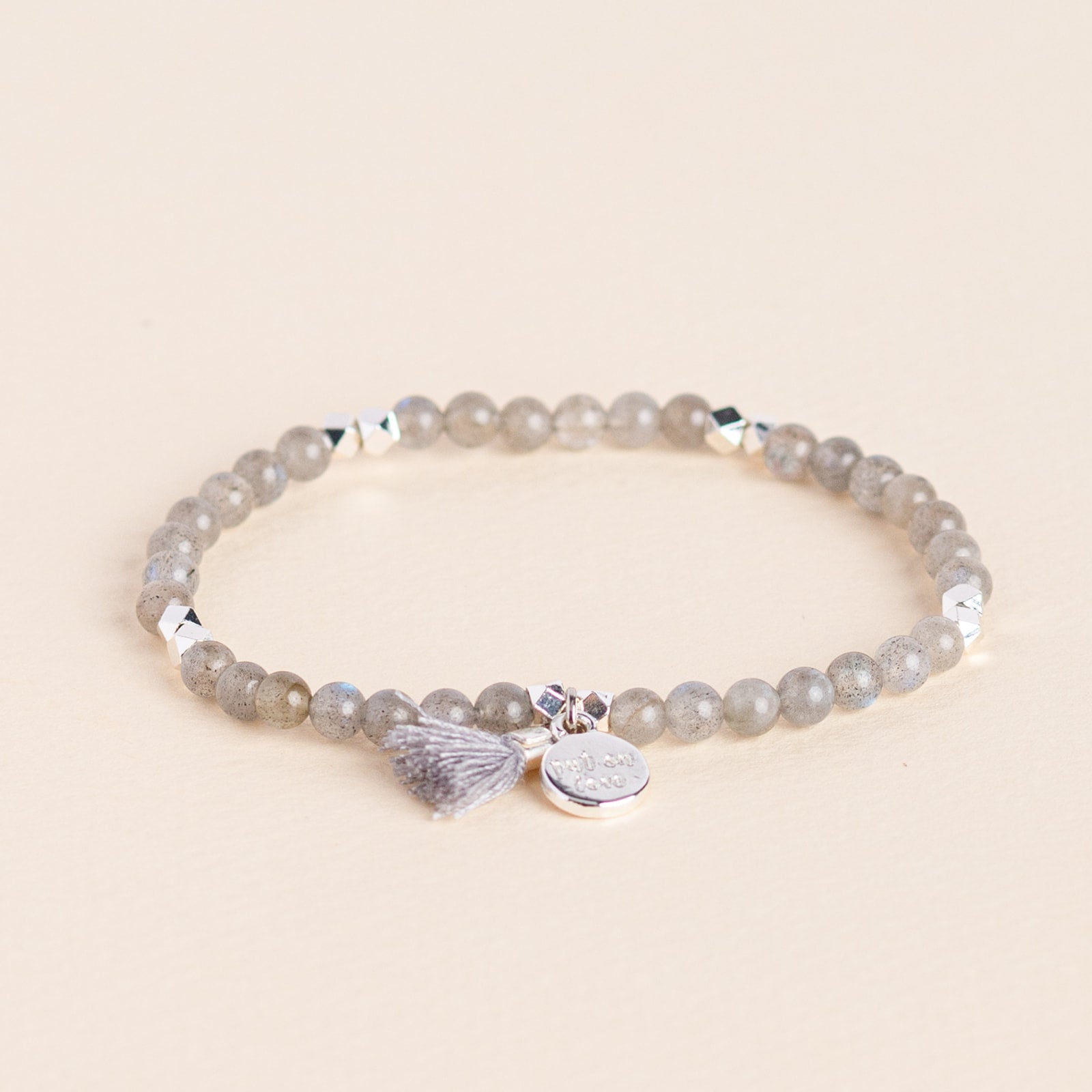 Labradorite Crystal Diffusing Bracelet - Put on Love Designs
