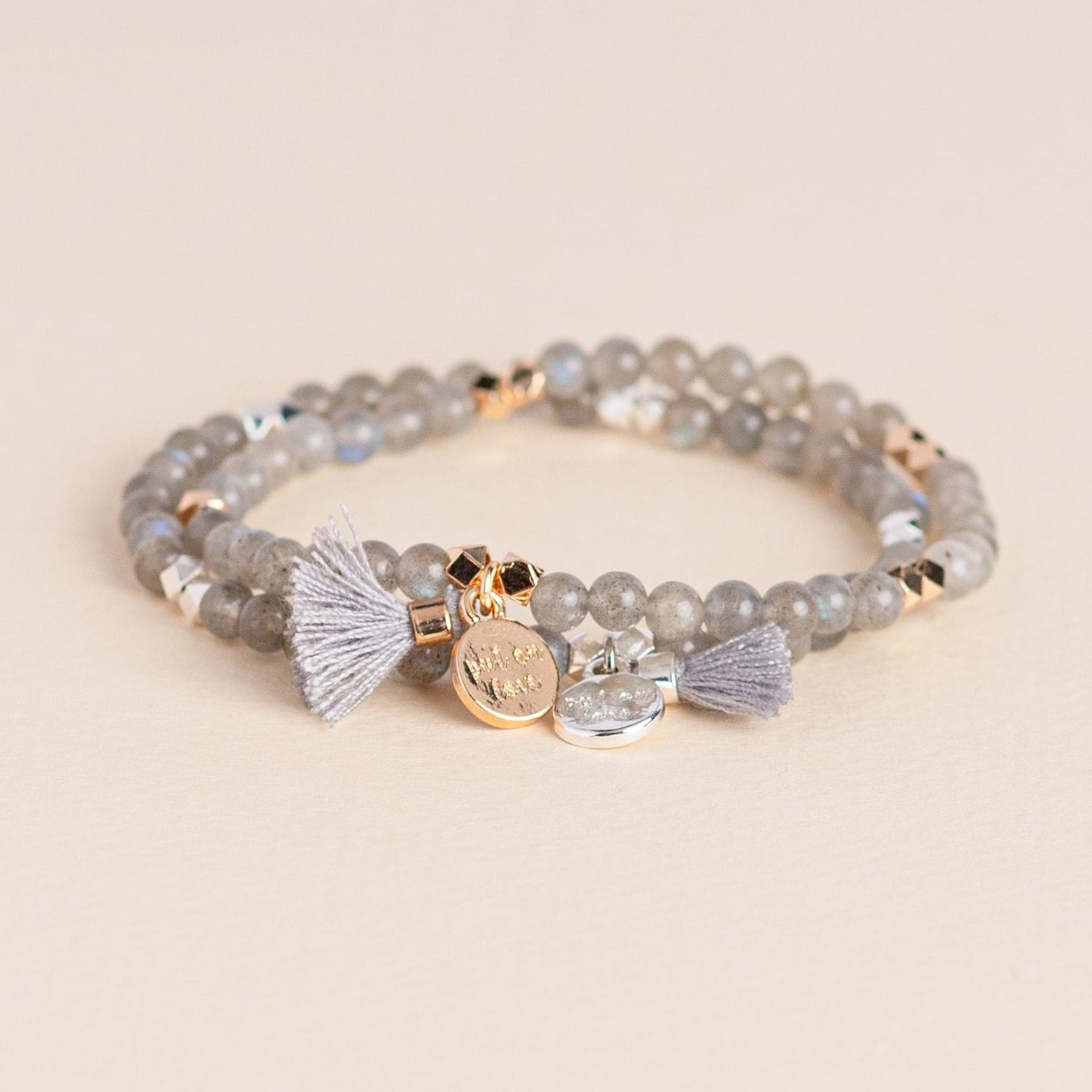Labradorite Crystal Diffusing Bracelet - Put on Love Designs