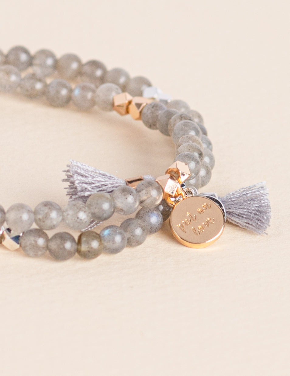 Labradorite Crystal Diffusing Bracelet - Put on Love Designs