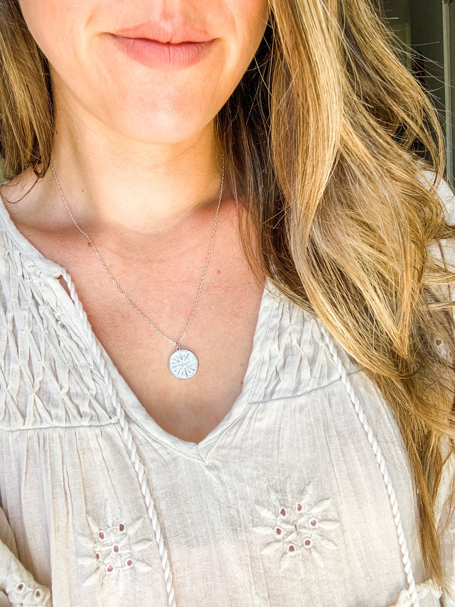 Medallion Diffusing Necklace - Put on Love Designs