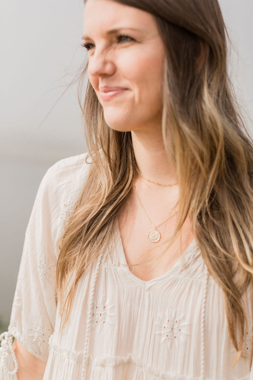 Medallion Diffusing Necklace - Put on Love Designs