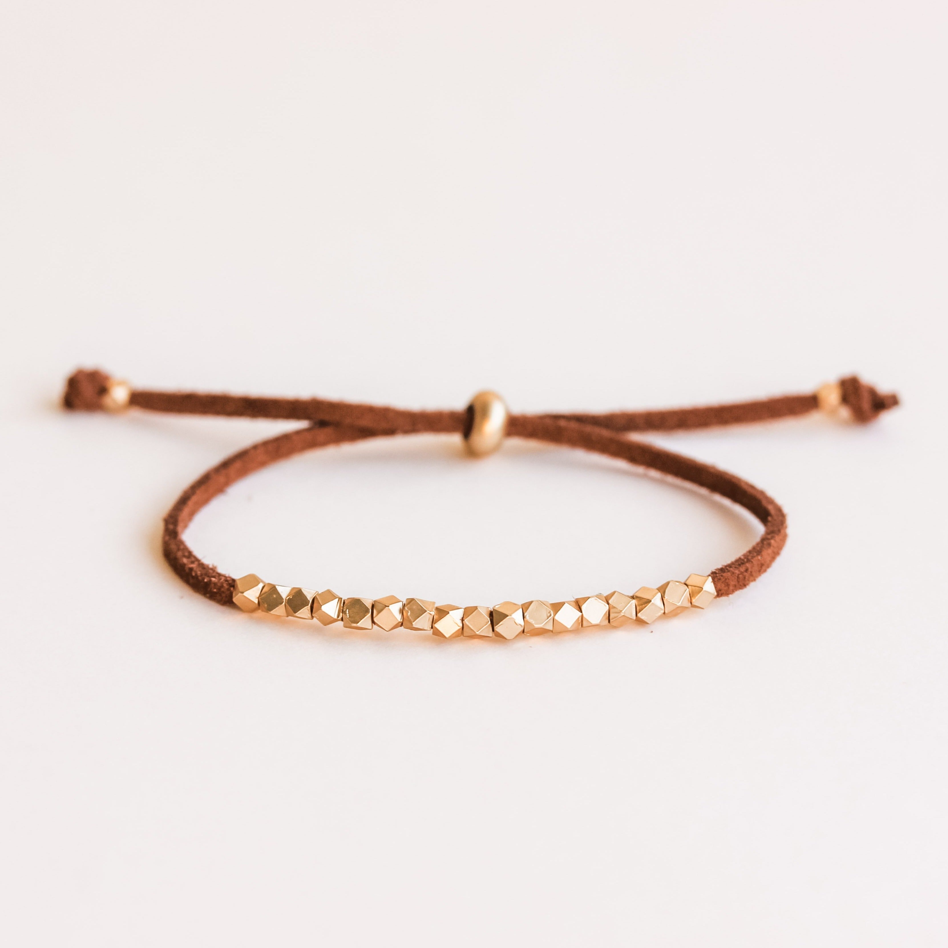 Metallic Slider Diffusing Adjustable Bracelet - Put on Love Designs