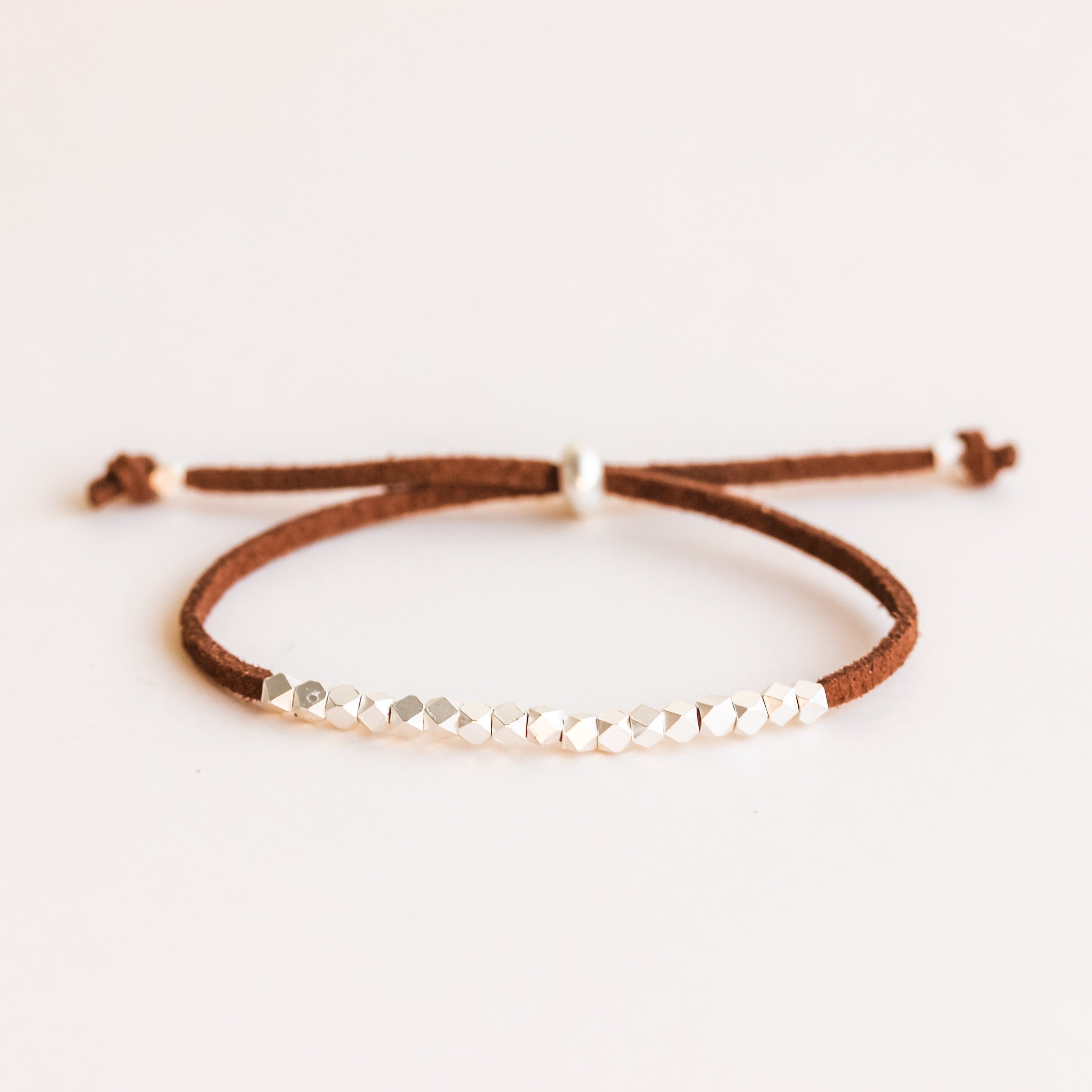 Metallic Slider Diffusing Adjustable Bracelet - Put on Love Designs