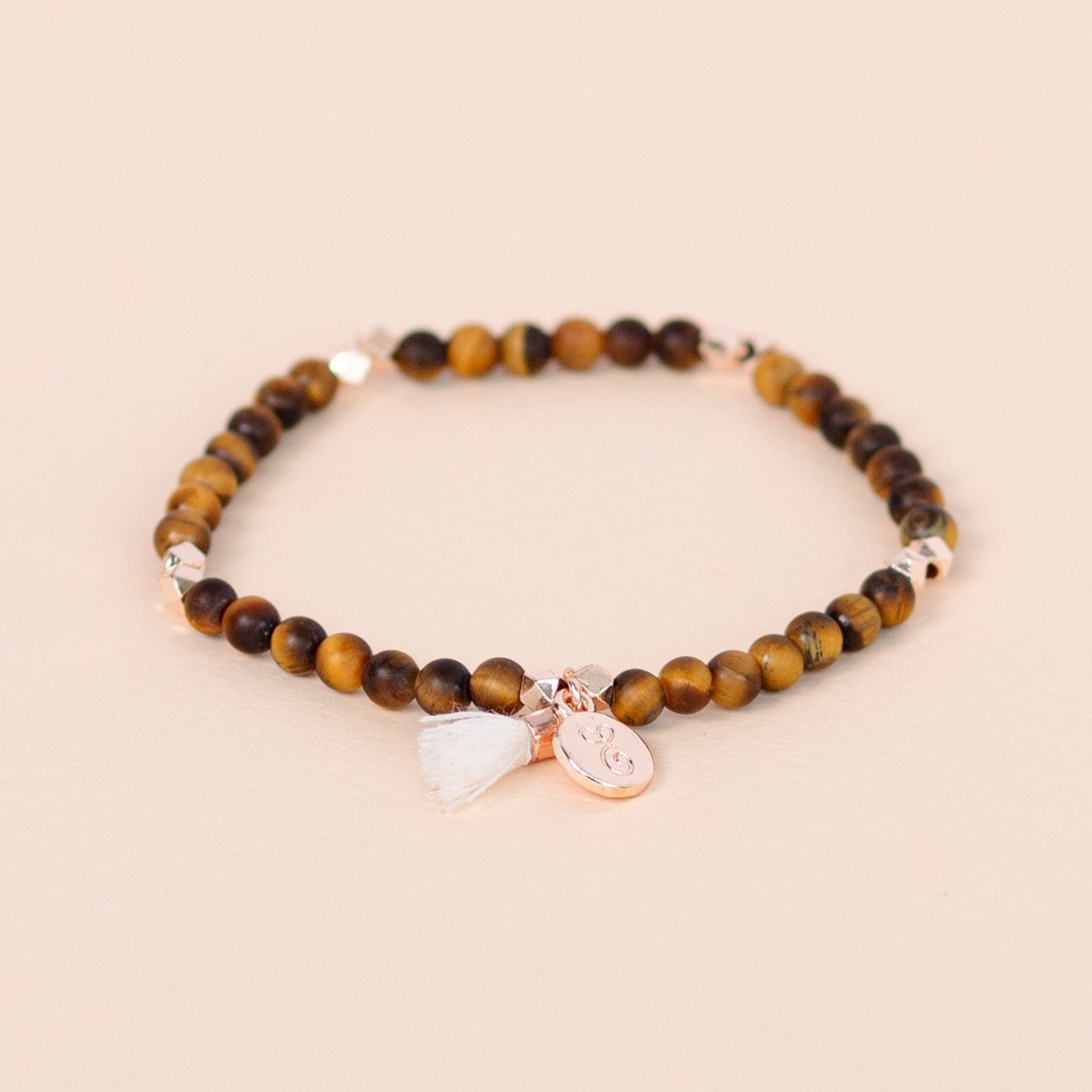 Natural Gemstone Diffusing Rank Bracelets - Put on Love Designs