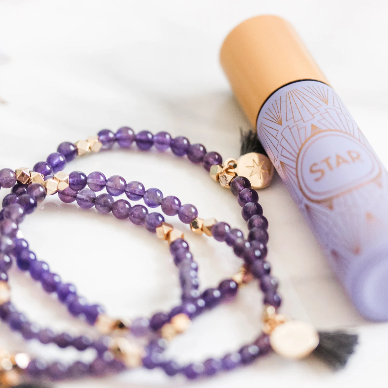 Natural Gemstone Diffusing Rank Bracelets - Put on Love Designs