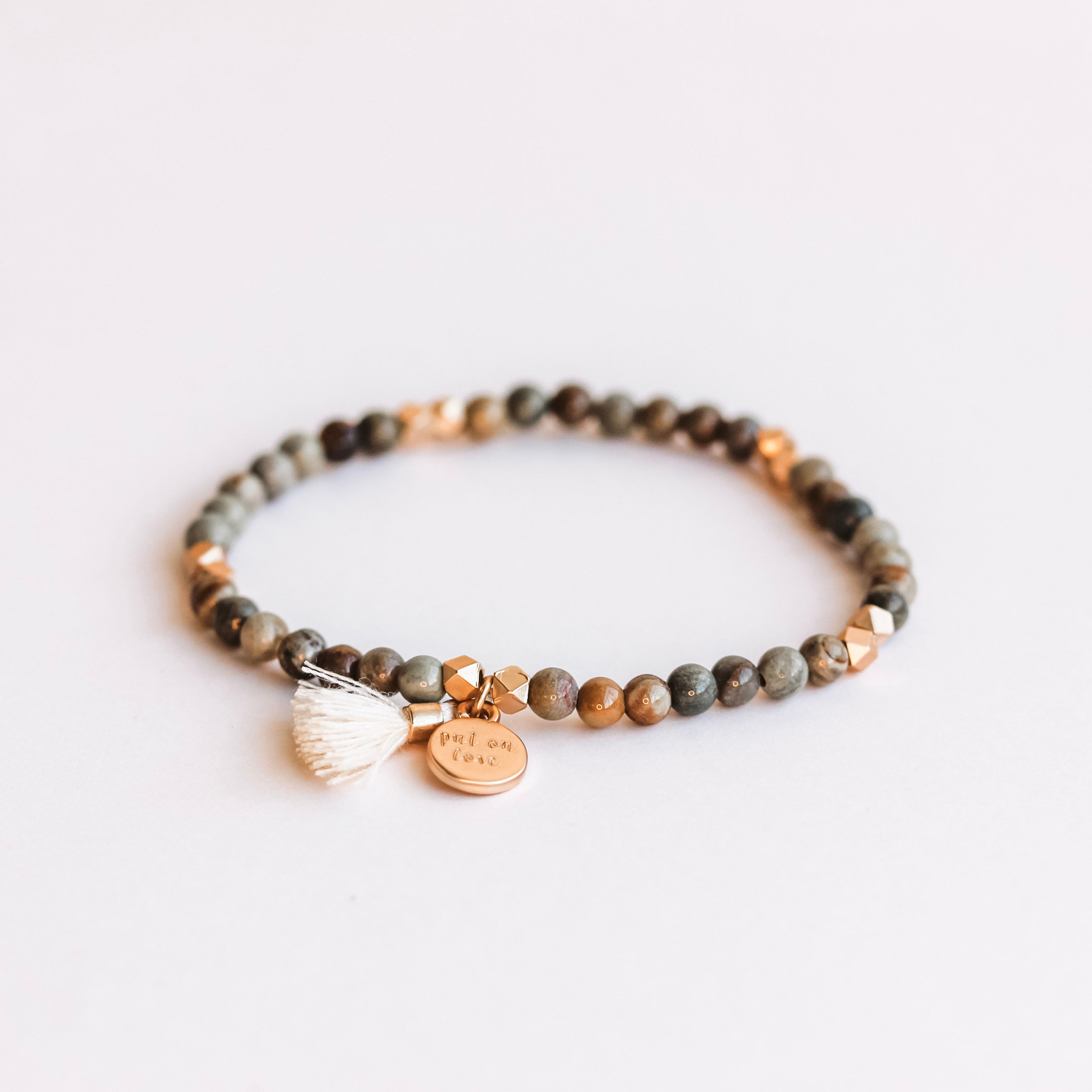 Ocean Jasper Stone Diffusing Bracelet - Put on Love Designs