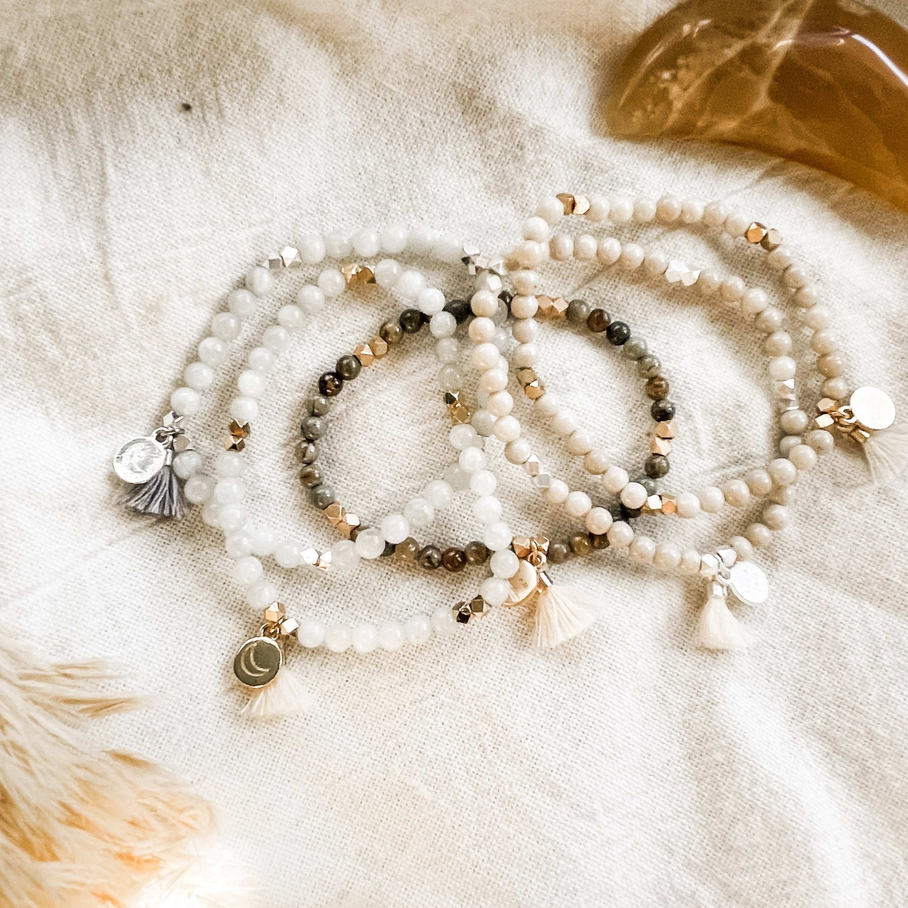 Ocean Jasper Stone Diffusing Bracelet - Put on Love Designs