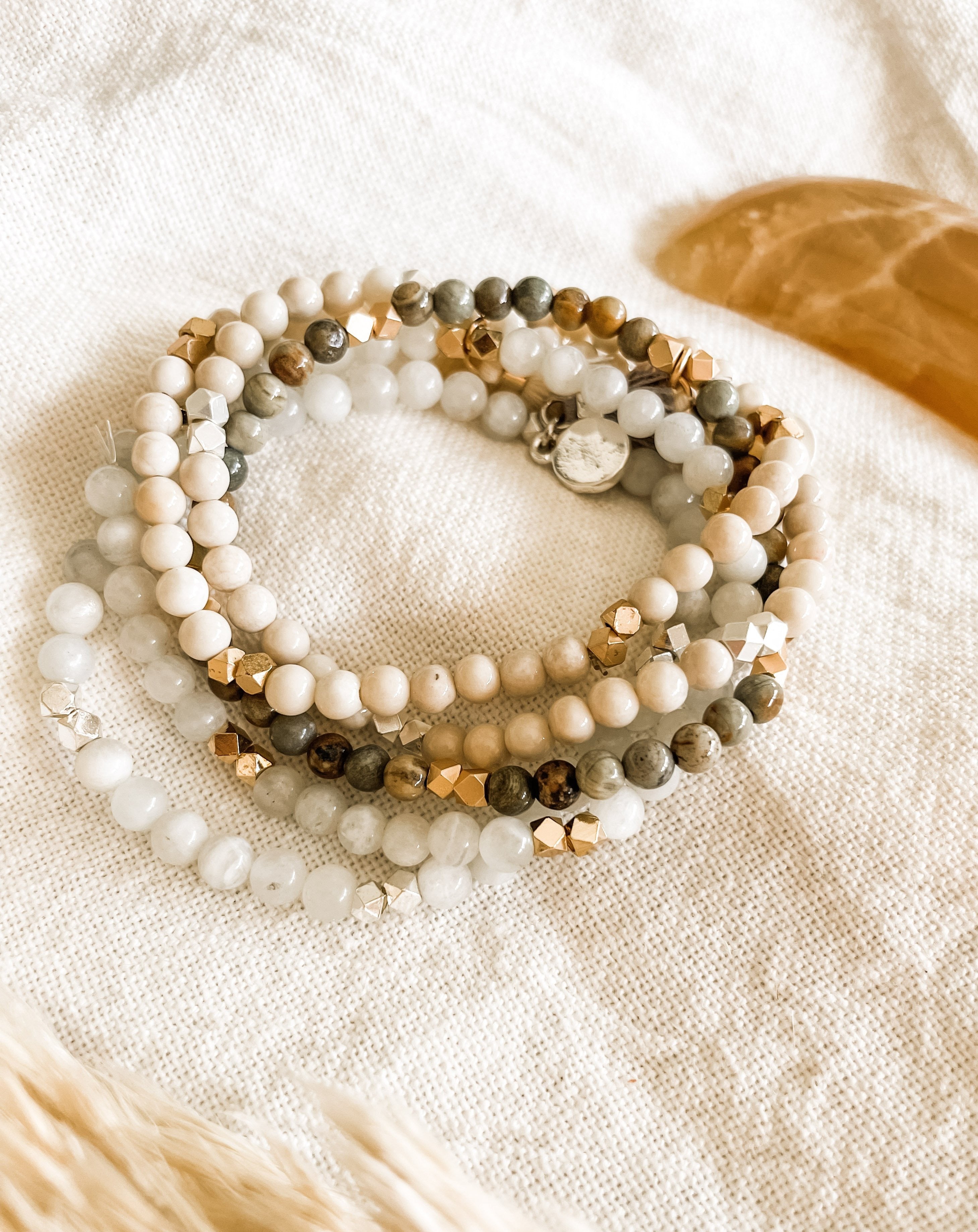 Ocean Jasper Stone Diffusing Bracelet - Put on Love Designs