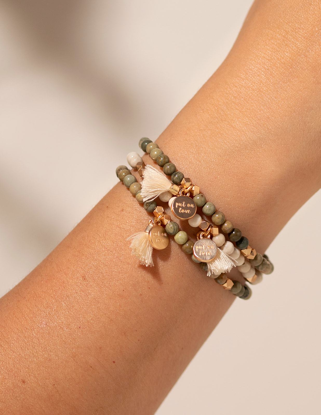 Ocean Jasper Stone Diffusing Bracelet - Put on Love Designs