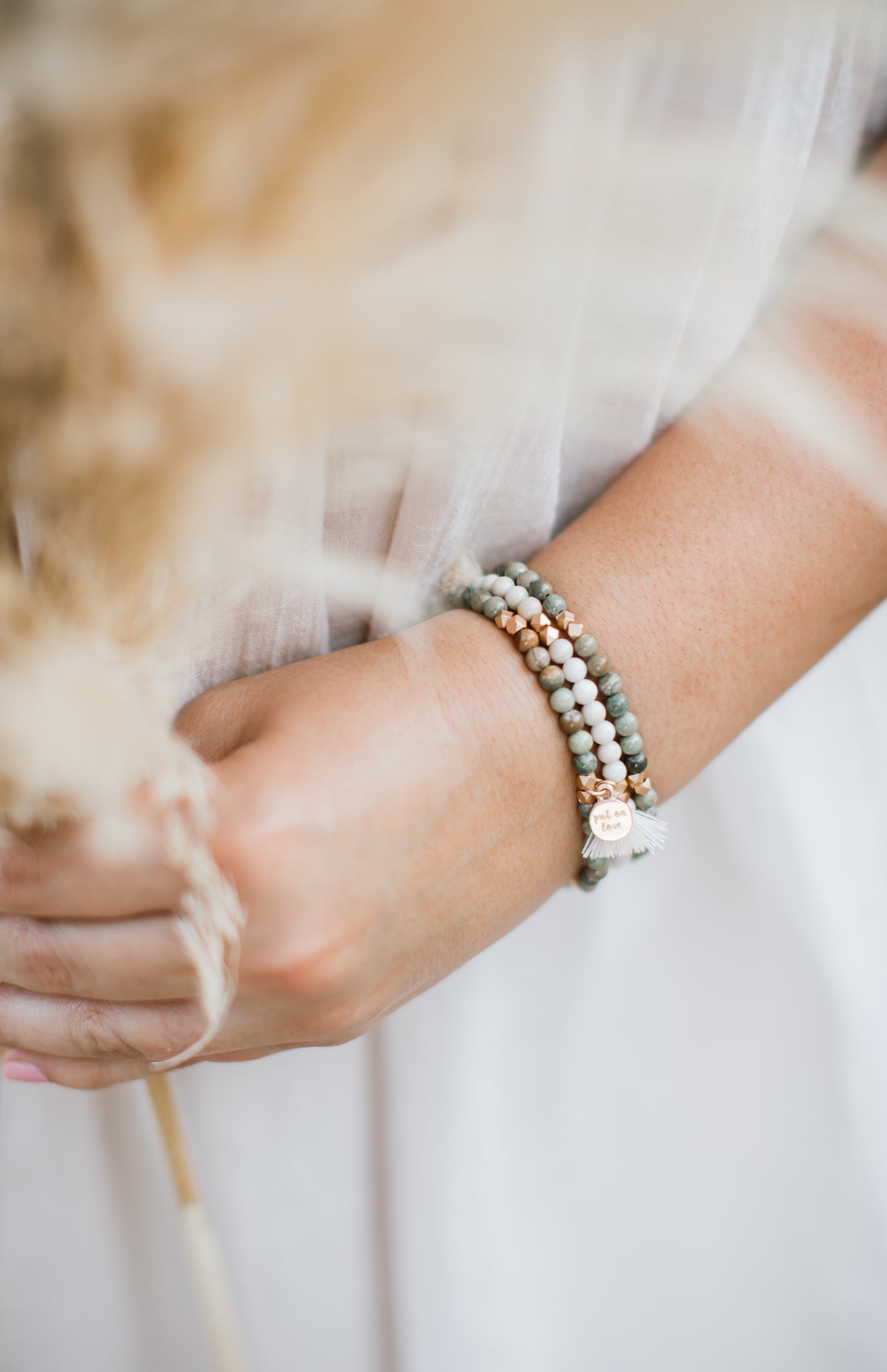 Ocean Jasper Beads Bracelet - Put on Love Designs