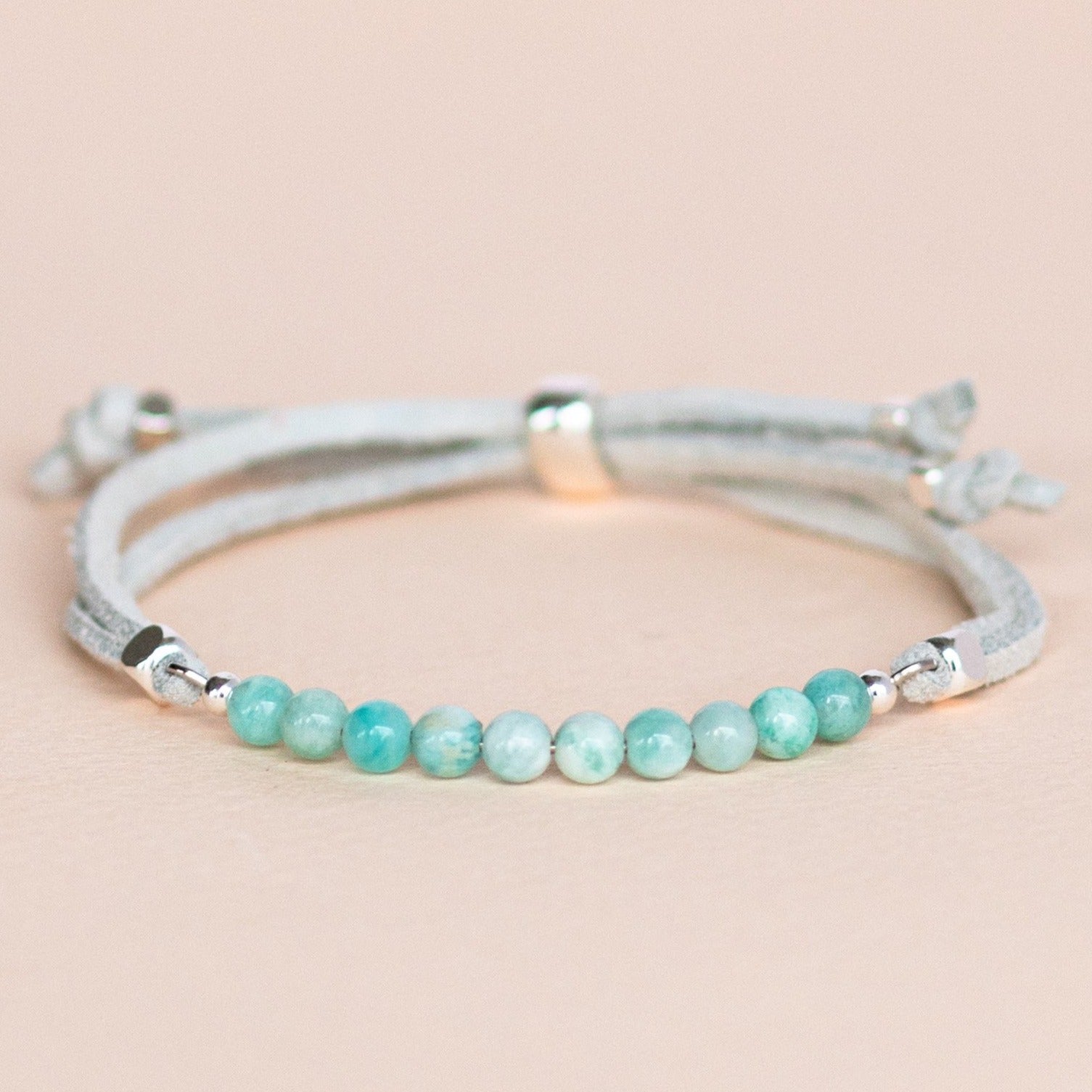 Crystal Bead Diffusing Bracelet Set of 8 - Put on Love Designs