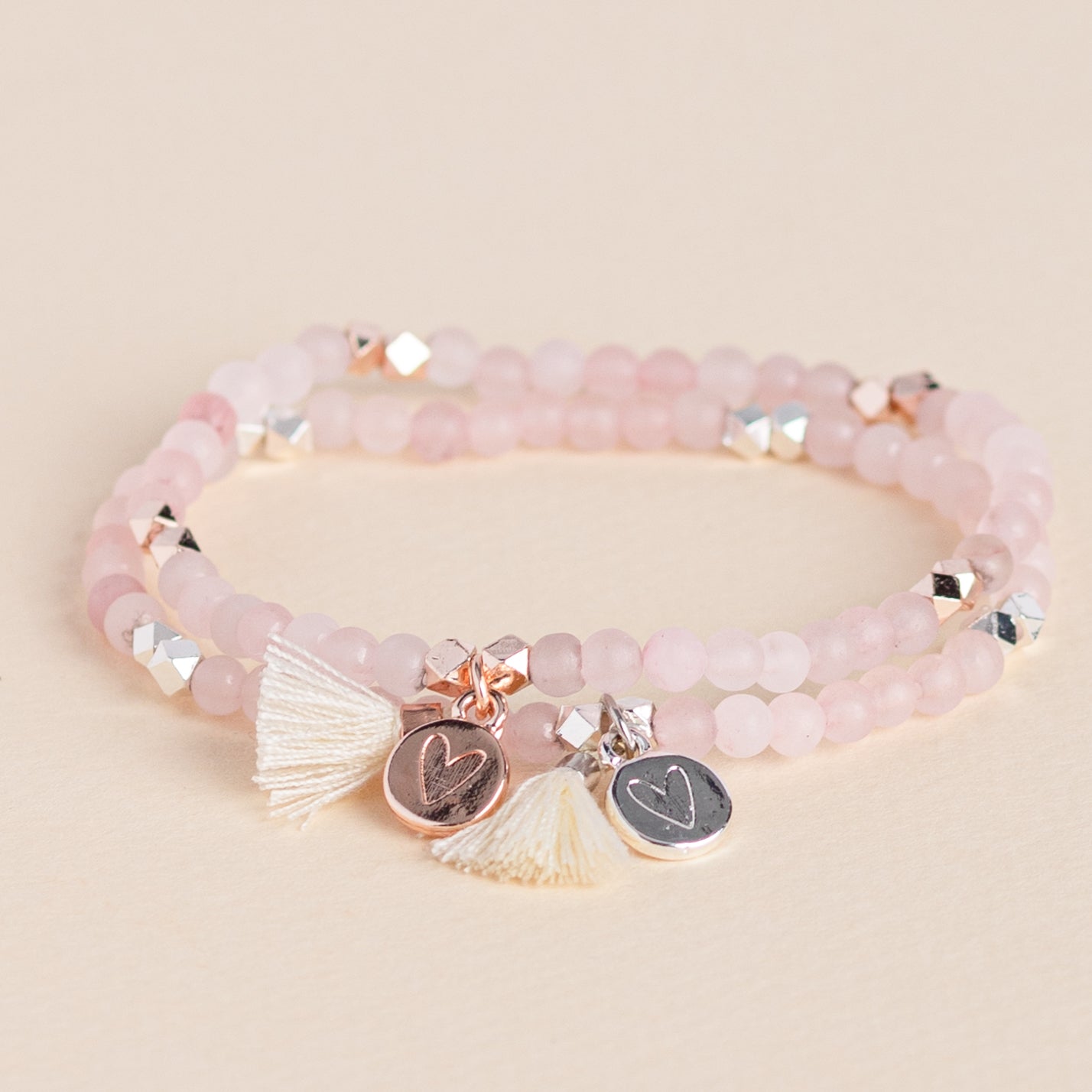 Crystal Bead Diffusing Gold Bracelet - Put on Love Designs