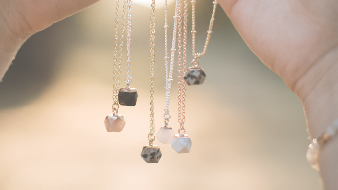 Beautiful You: a line of giftable gemstone necklaces to meet you where you are