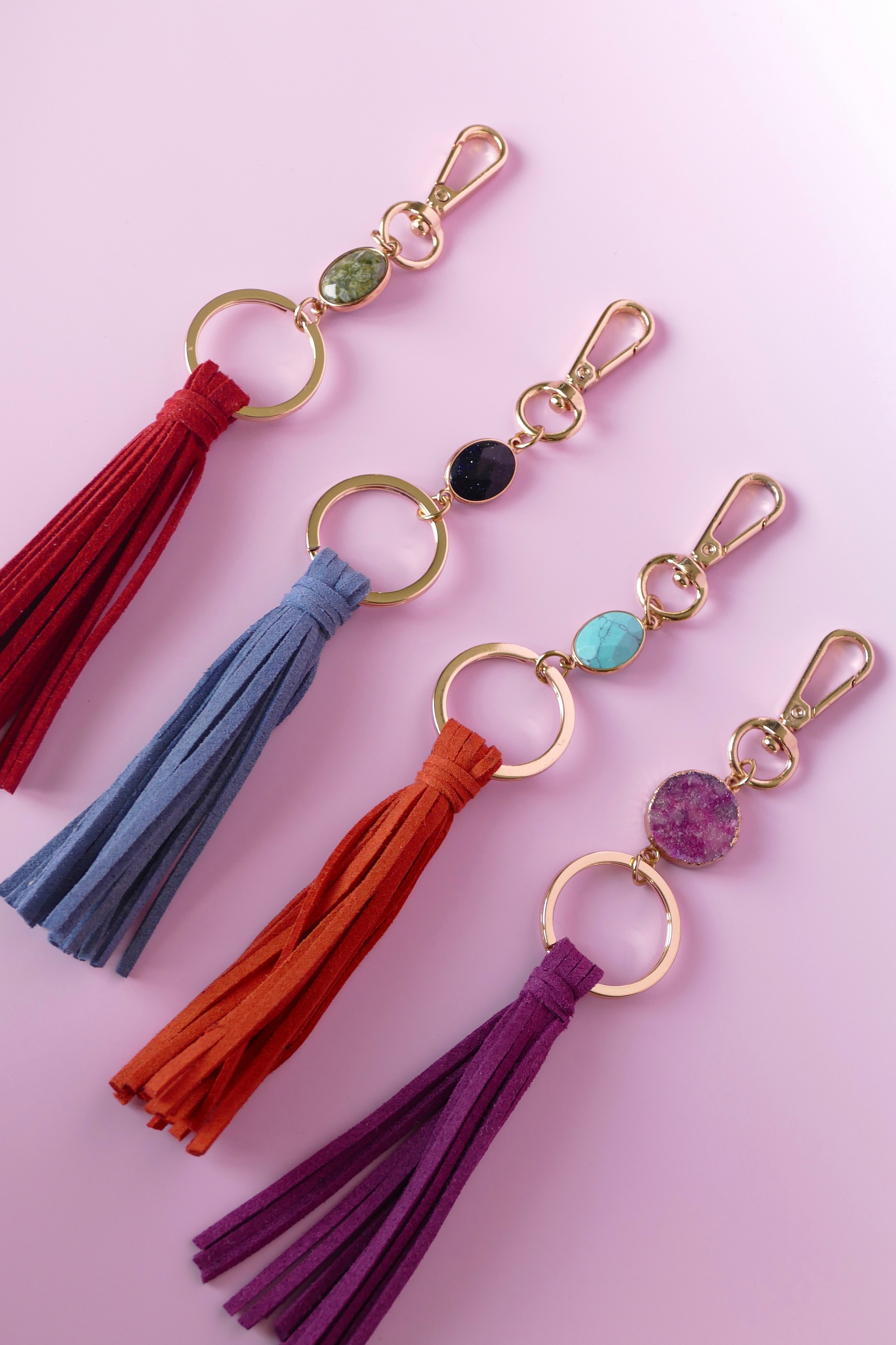 Colorful keychains