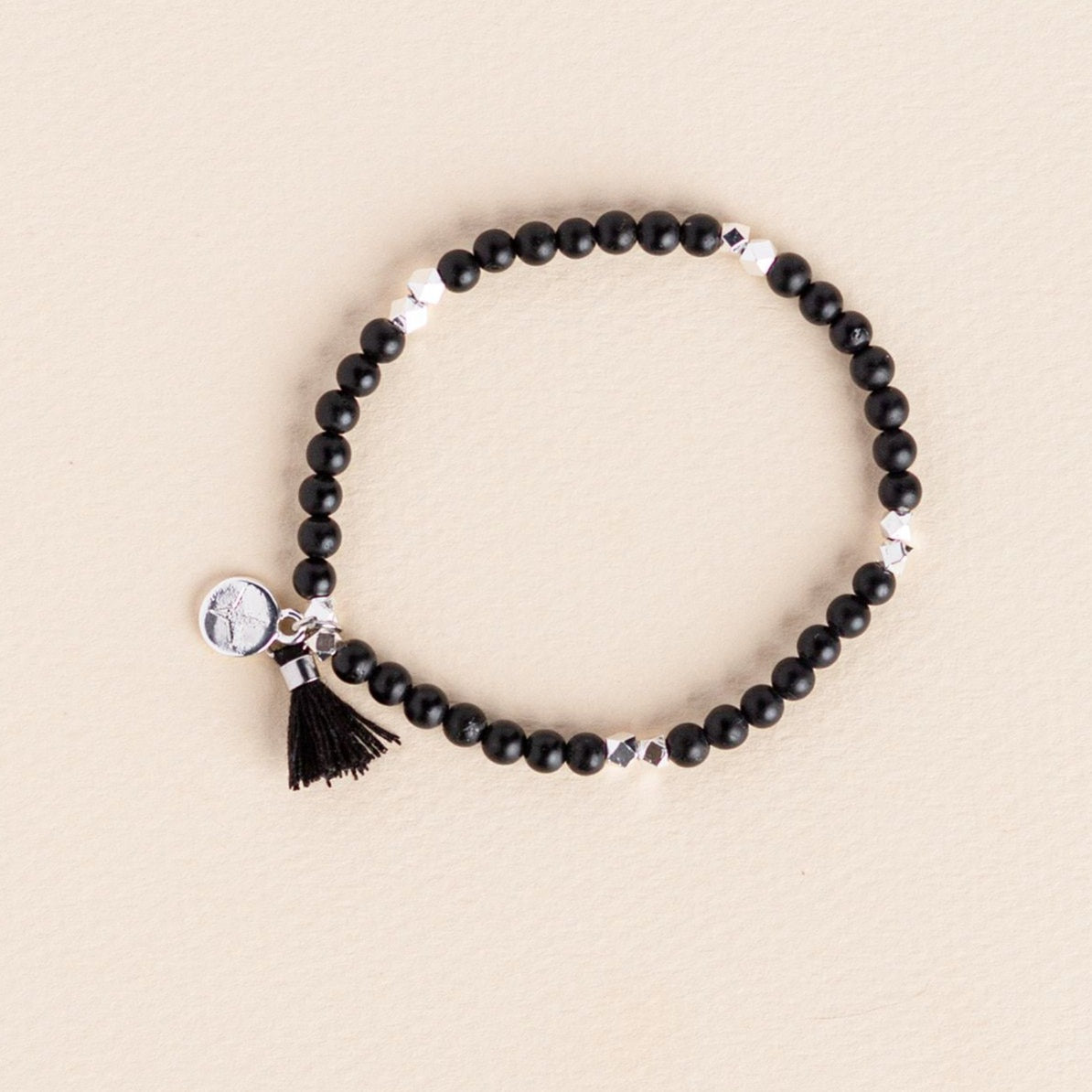 Crystal Bead Silver Bracelet - Put on Love Designs