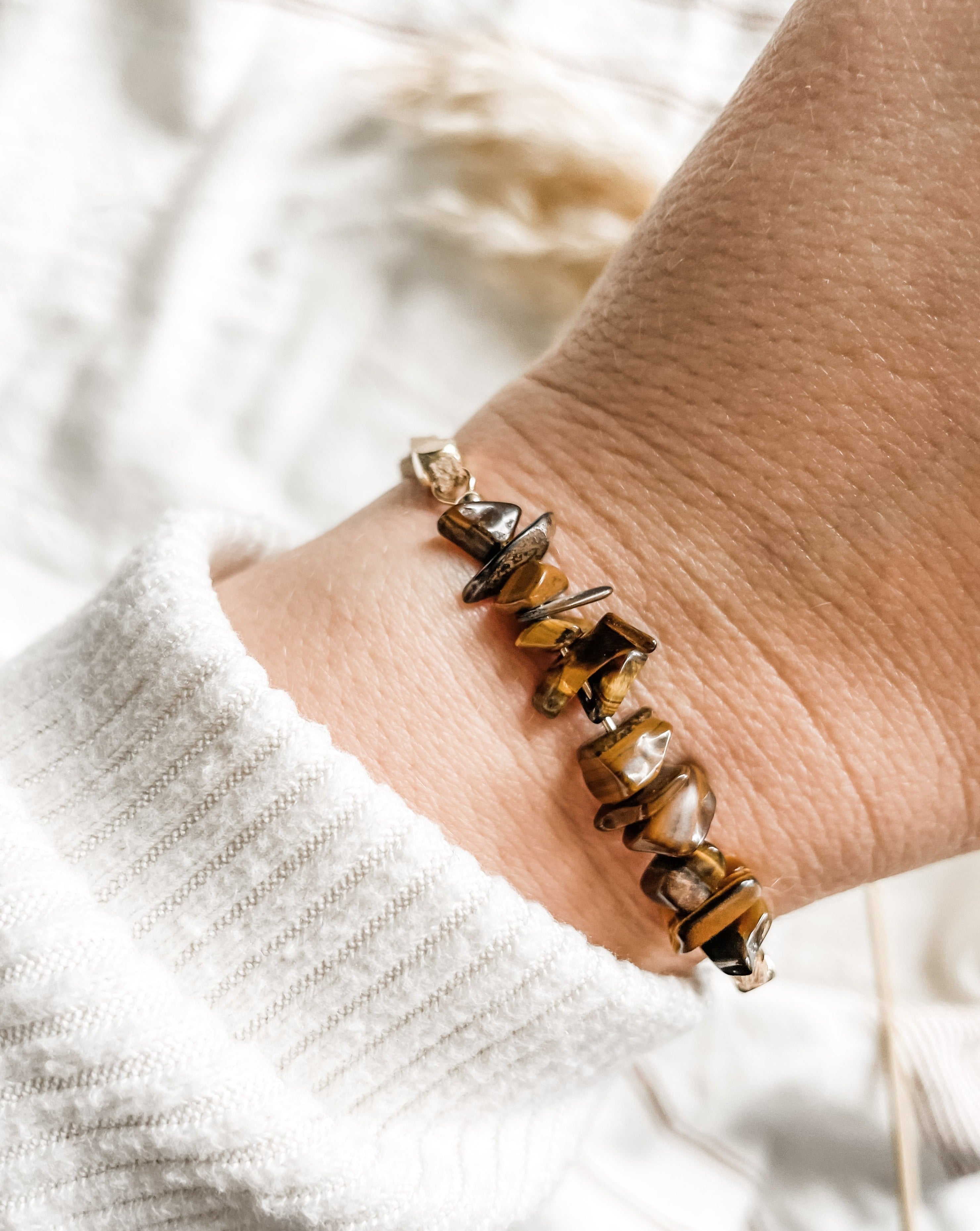 Tigers Eye Crystal Diffuser Bracelet - Put on Love Designs