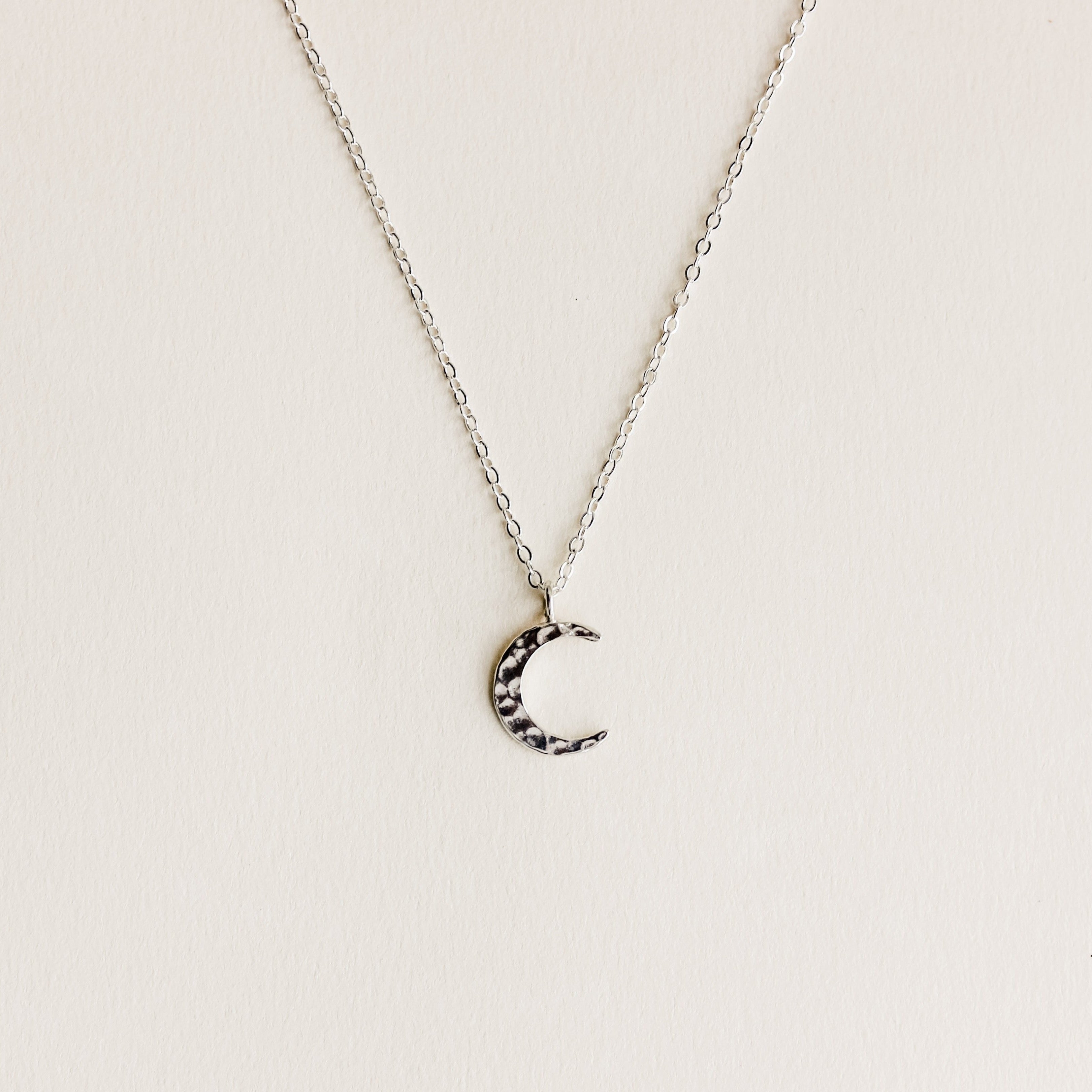 Crescent Moon Diffuser Necklace - Put on Love Designs