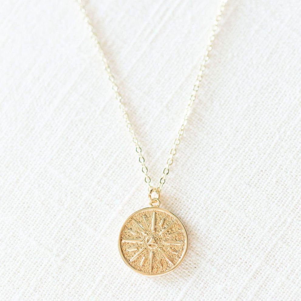 Medallion Diffusing Necklace - Put on Love Designs