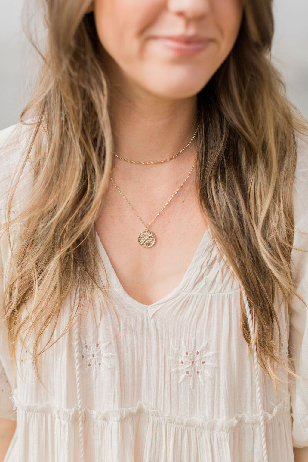 Medallion Diffusing Necklace - Put on Love Designs