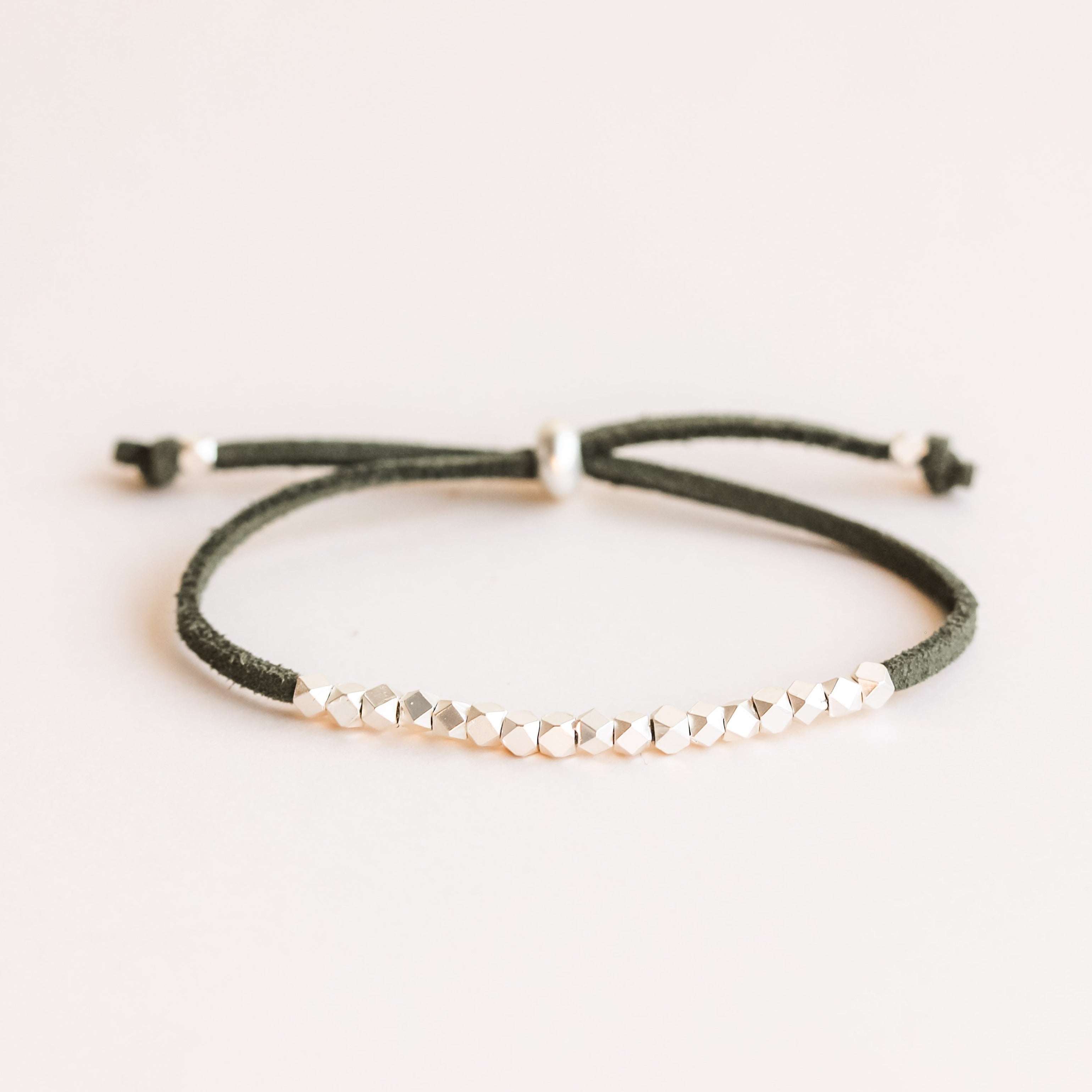 Metallic Slider Diffusing Adjustable Bracelet - Put on Love Designs